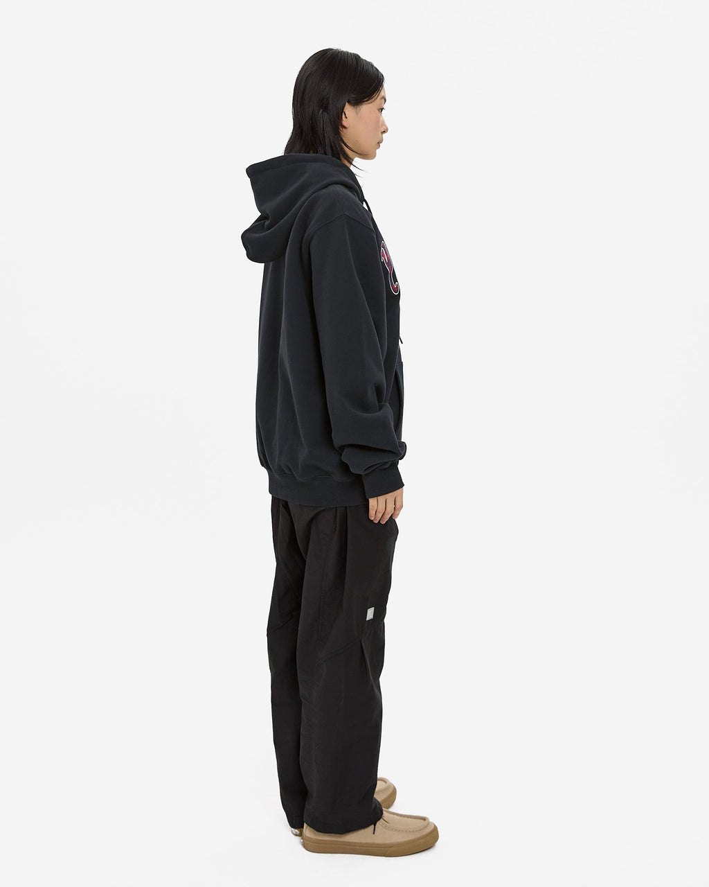 yeseyesee - Y.E.S Bully Check Zip-Up Hoodie (Black) product image 12 | TRAB K-Fashion Australia