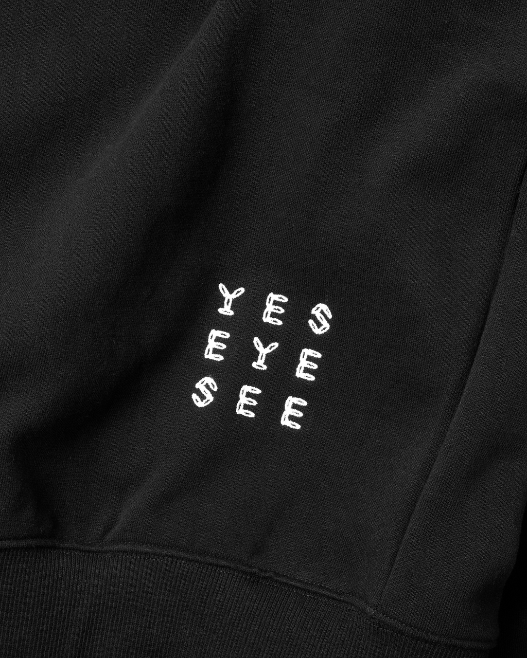 yeseyesee - Y.E.S C-Logo Hoodie (Black) product image 2 | TRAB K-Fashion Australia