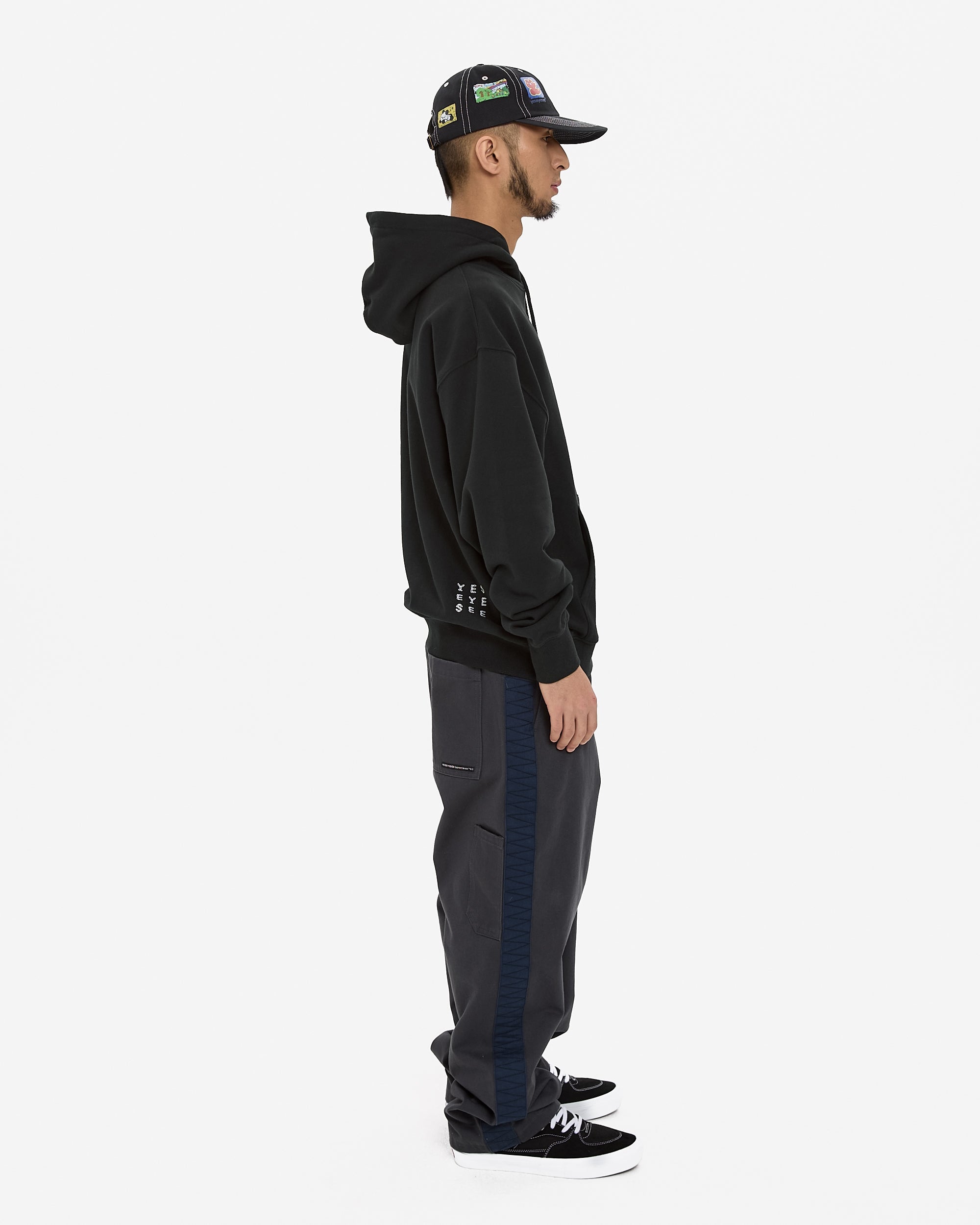 yeseyesee - Y.E.S C-Logo Hoodie (Black) product image 9 | TRAB K-Fashion Australia