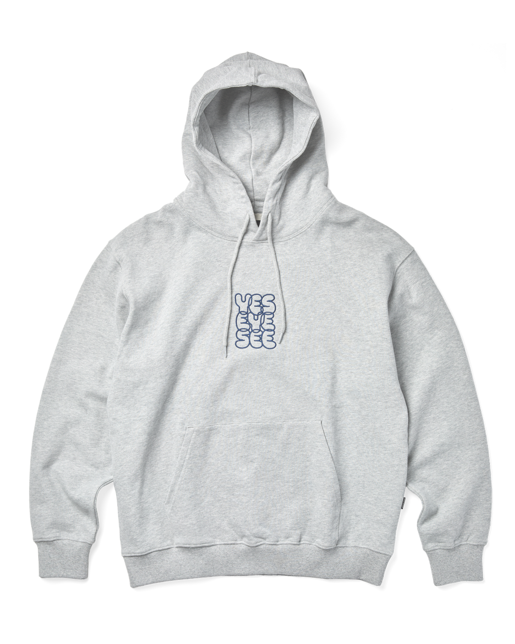 yeseyesee - Y.E.S C-Logo Hoodie (Grey) product image 1 | TRAB K-Fashion Australia