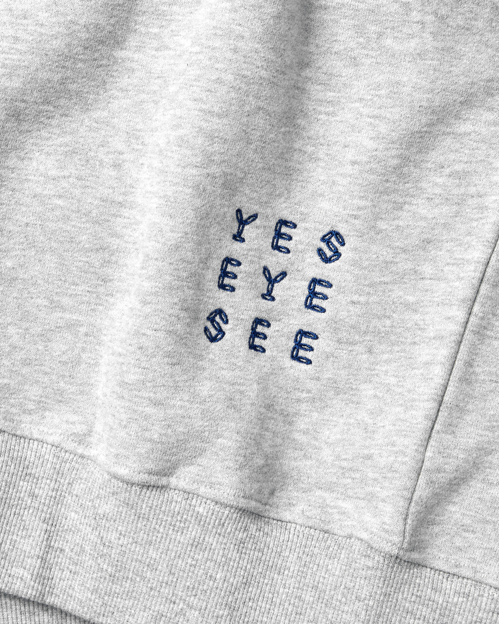 yeseyesee - Y.E.S C-Logo Hoodie (Grey) product image 6 | TRAB K-Fashion Australia