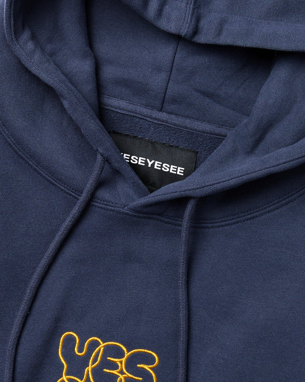 yeseyesee - Y.E.S C-Logo Hoodie (Light Navy) product image 3 | TRAB K-Fashion Australia