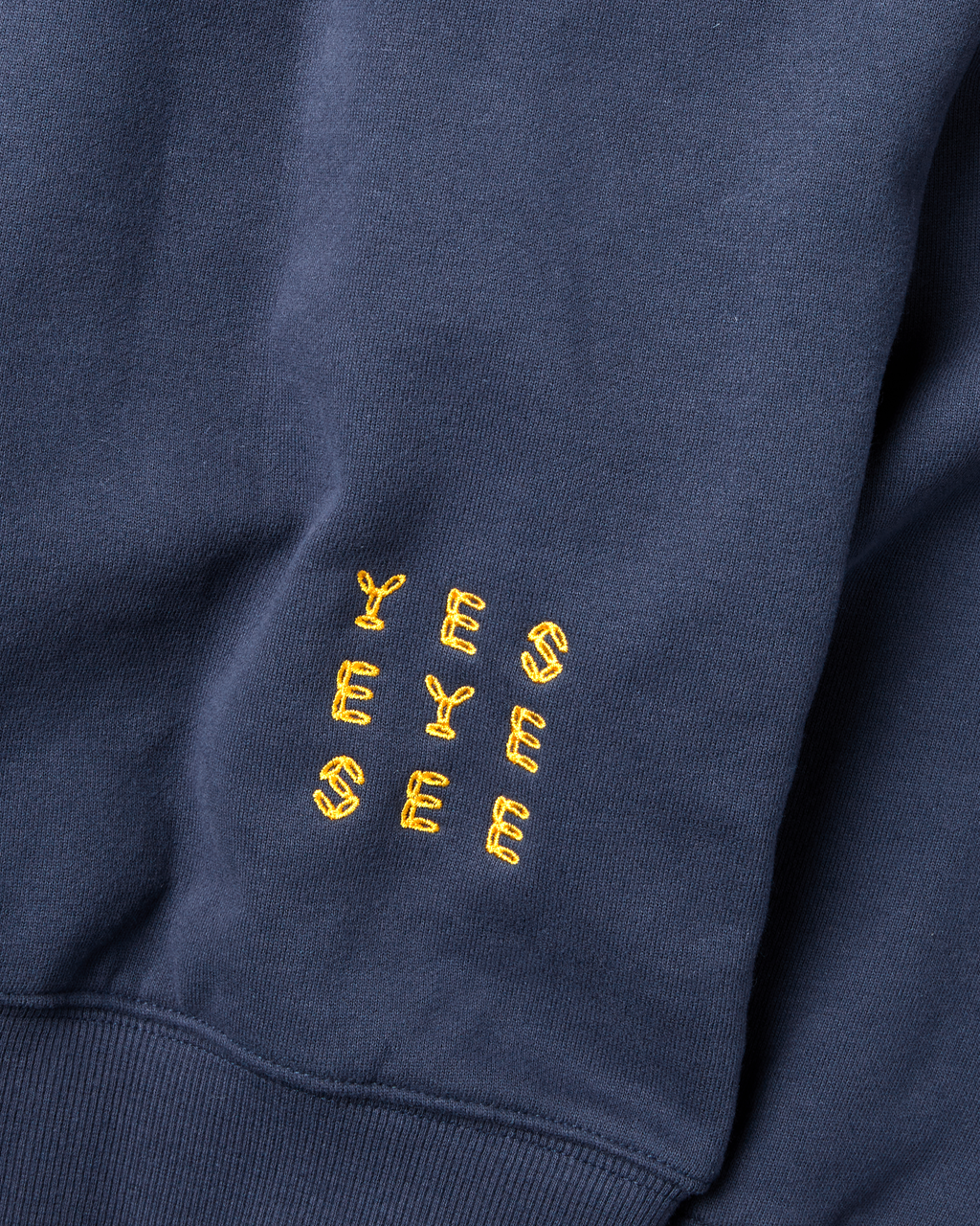 yeseyesee - Y.E.S C-Logo Hoodie (Light Navy) product image 6 | TRAB K-Fashion Australia