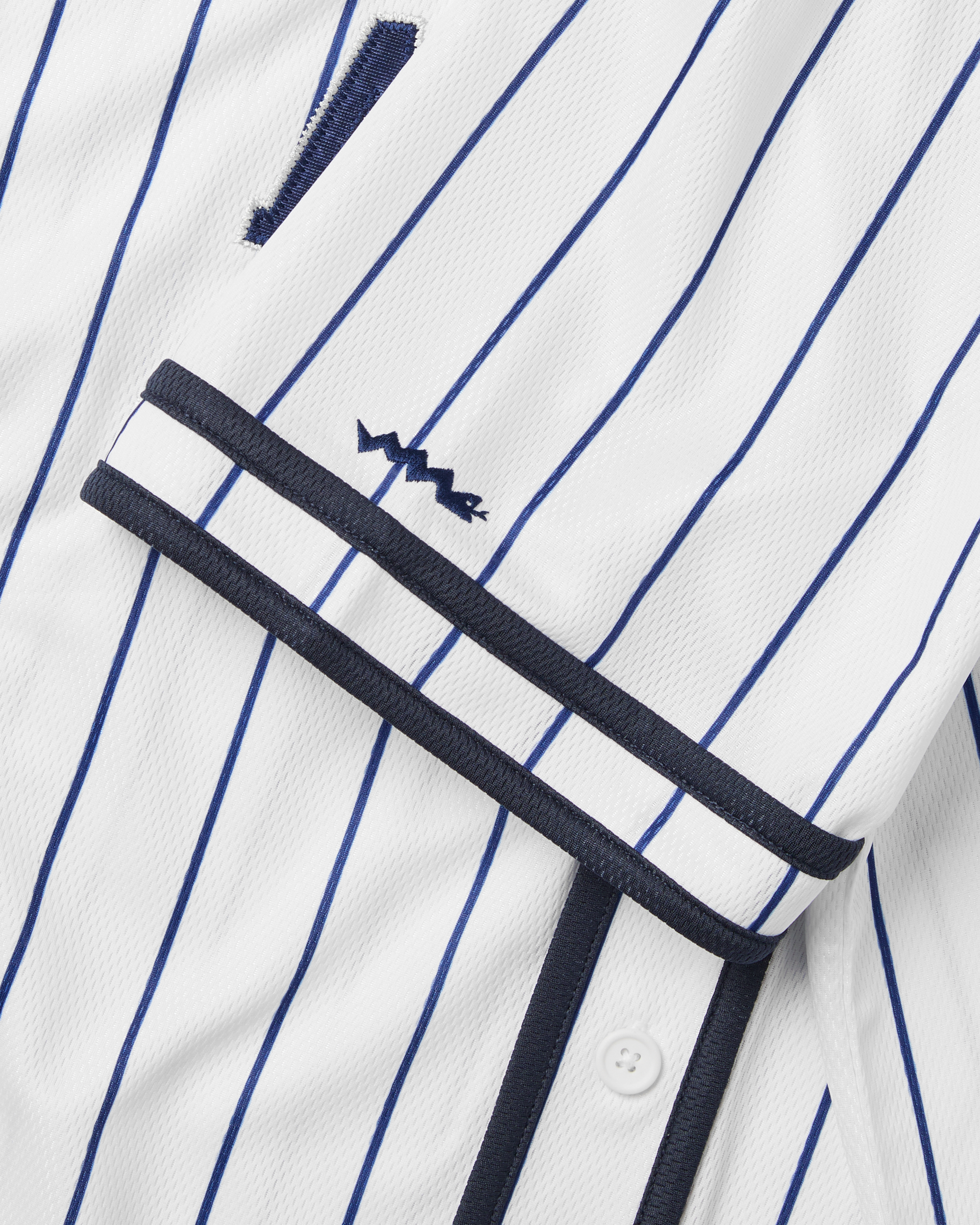 yeseyesee - Y.E.S College Baseball Jersey (White) product image 5 | TRAB K-Fashion Australia