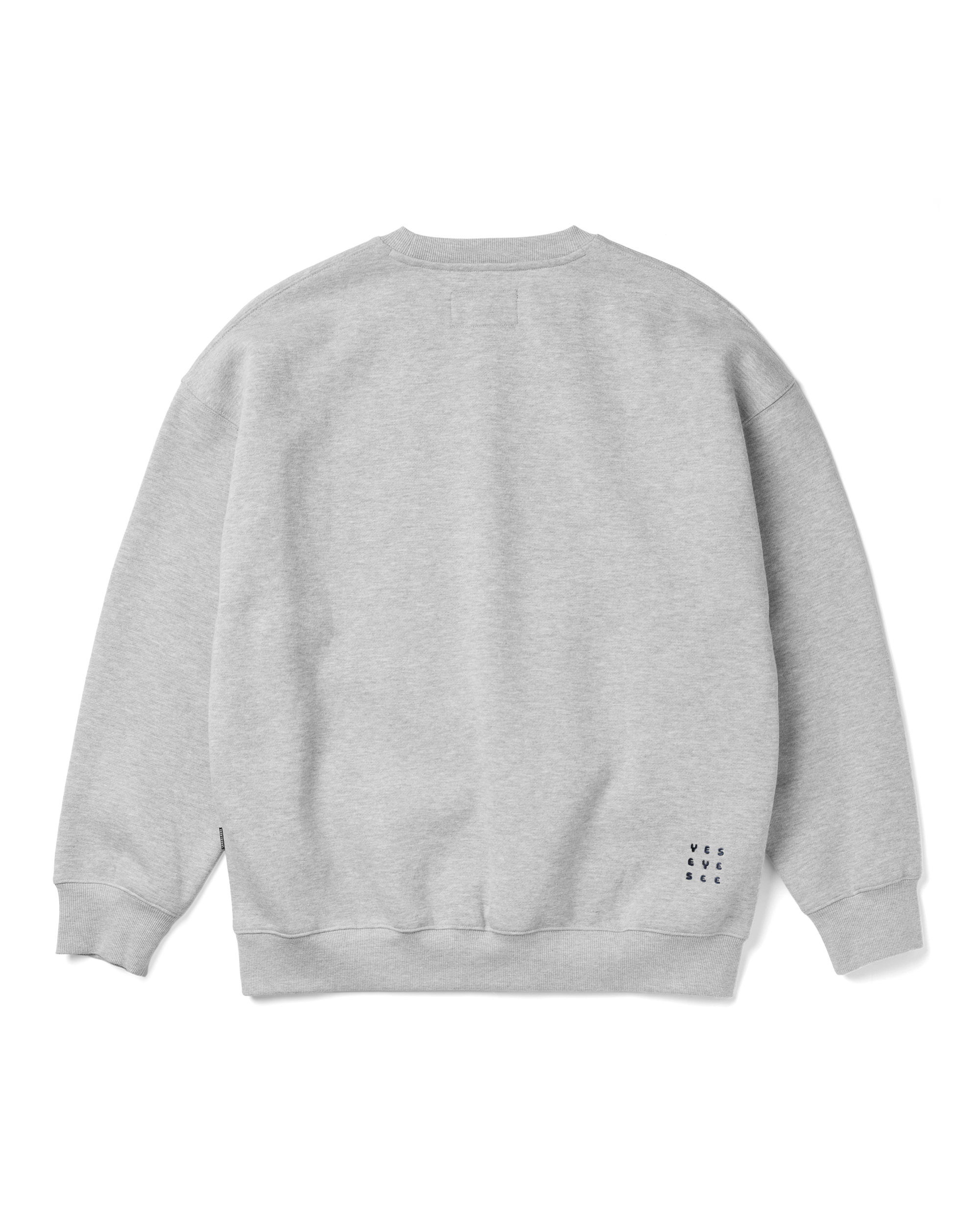 yeseyesee - Y.E.S Combine Sweatshirt (Grey) product image 2 | TRAB K-Fashion Australia