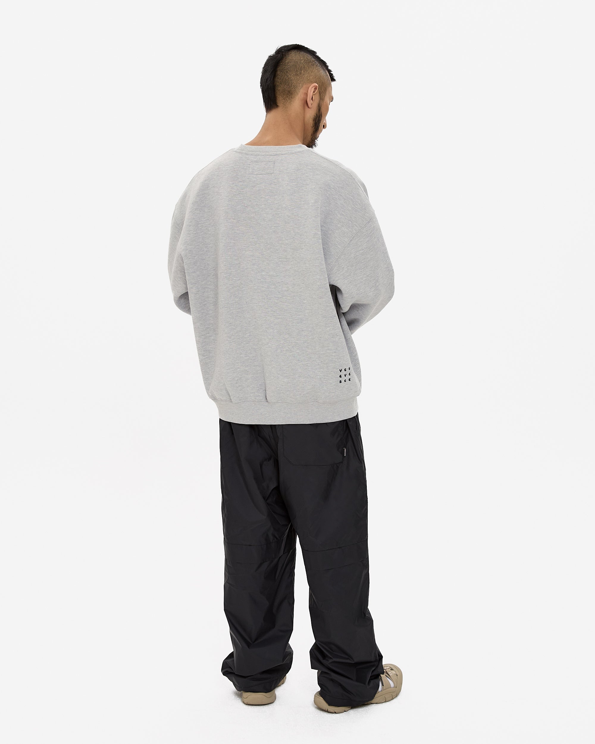 yeseyesee - Y.E.S Combine Sweatshirt (Grey) product image 8 | TRAB K-Fashion Australia