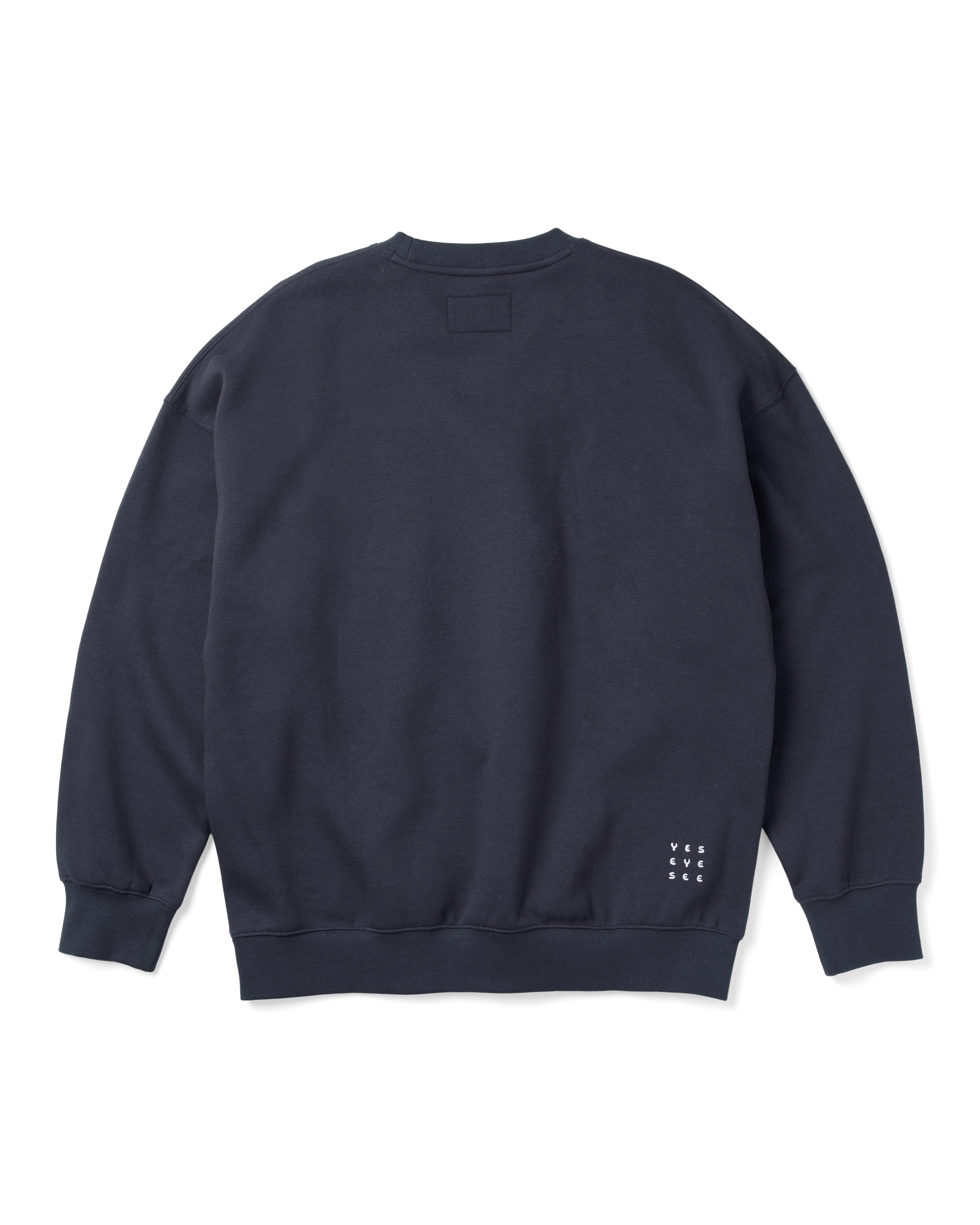 yeseyesee - Y.E.S Combine Sweatshirt (Light Navy) product image 2 | TRAB K-Fashion Australia