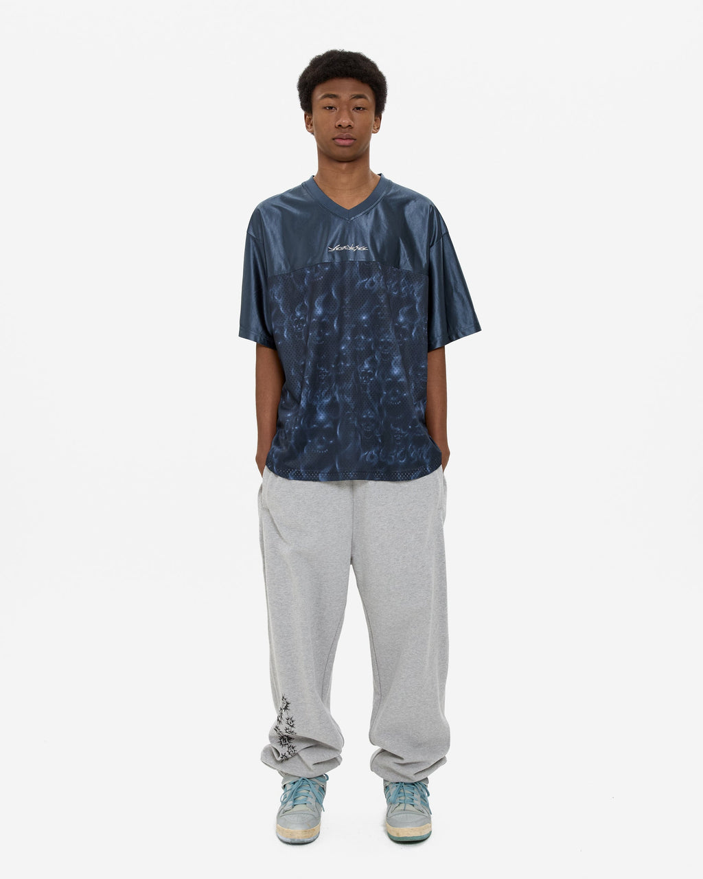 yeseyesee - Y.E.S Constellation Sweatpants (Grey) product image 8 | TRAB K-Fashion Australia