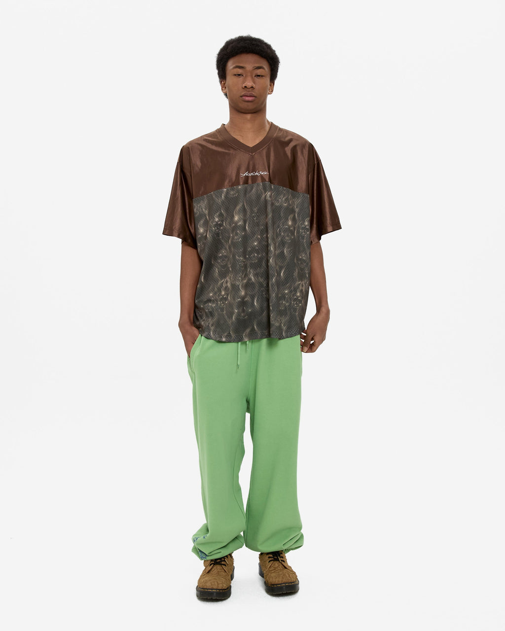 yeseyesee - Y.E.S Constellation Sweatpants (Light Green) product image 8 | TRAB K-Fashion Australia