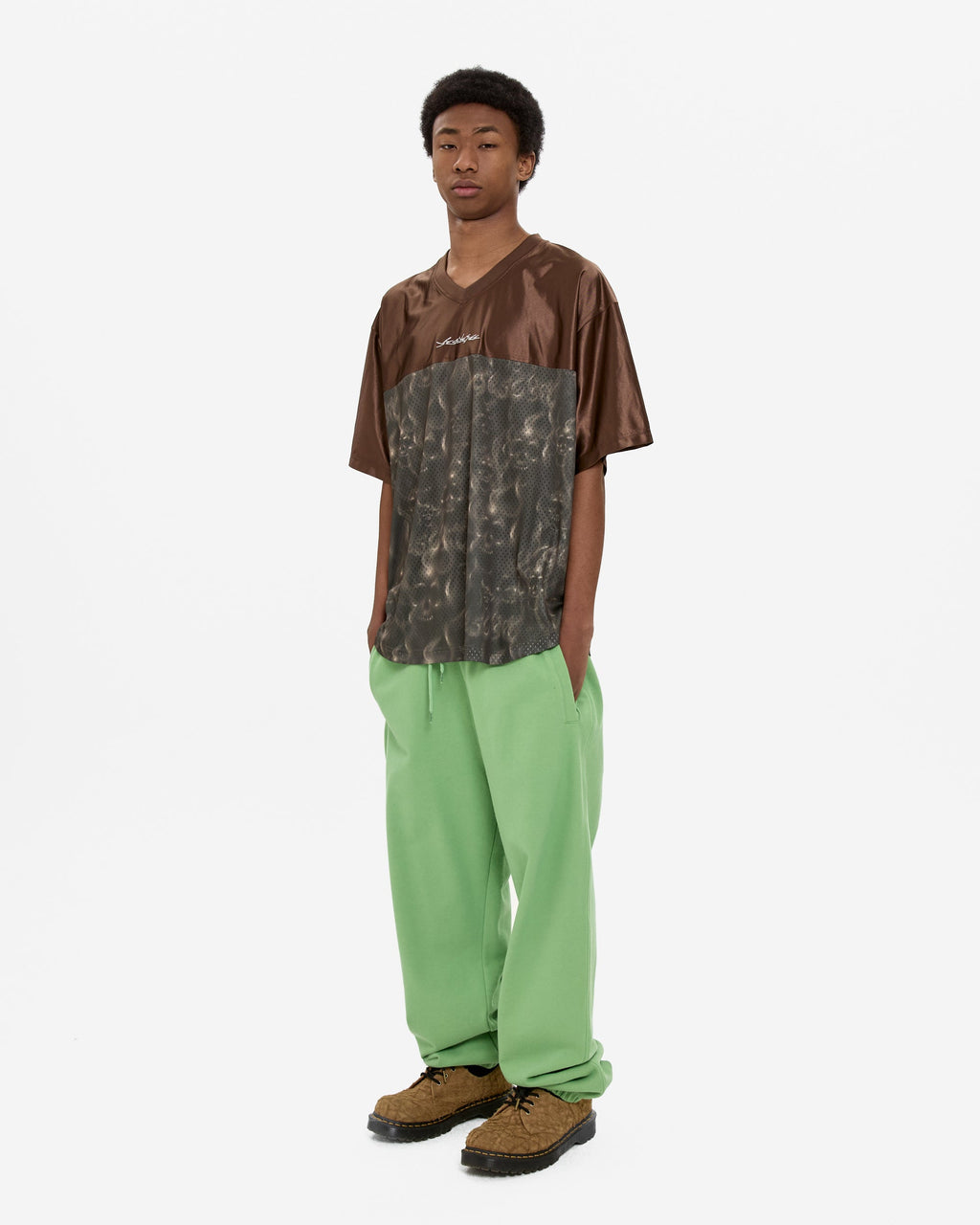yeseyesee - Y.E.S Constellation Sweatpants (Light Green) product image 9 | TRAB K-Fashion Australia