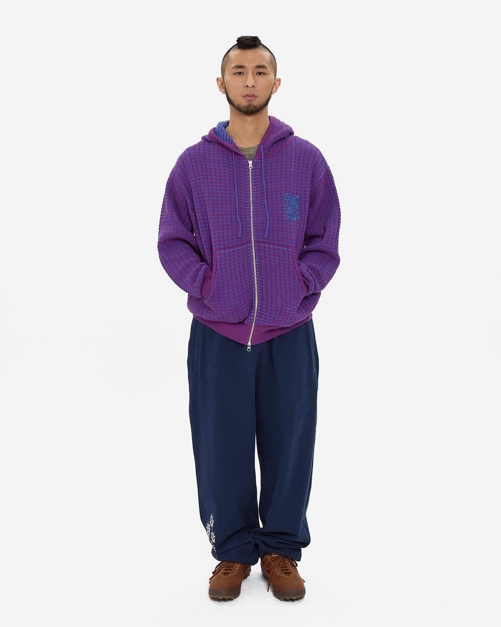 yeseyesee - Y.E.S Constellation Sweatpants (Navy) product image 8 | TRAB K-Fashion Australia