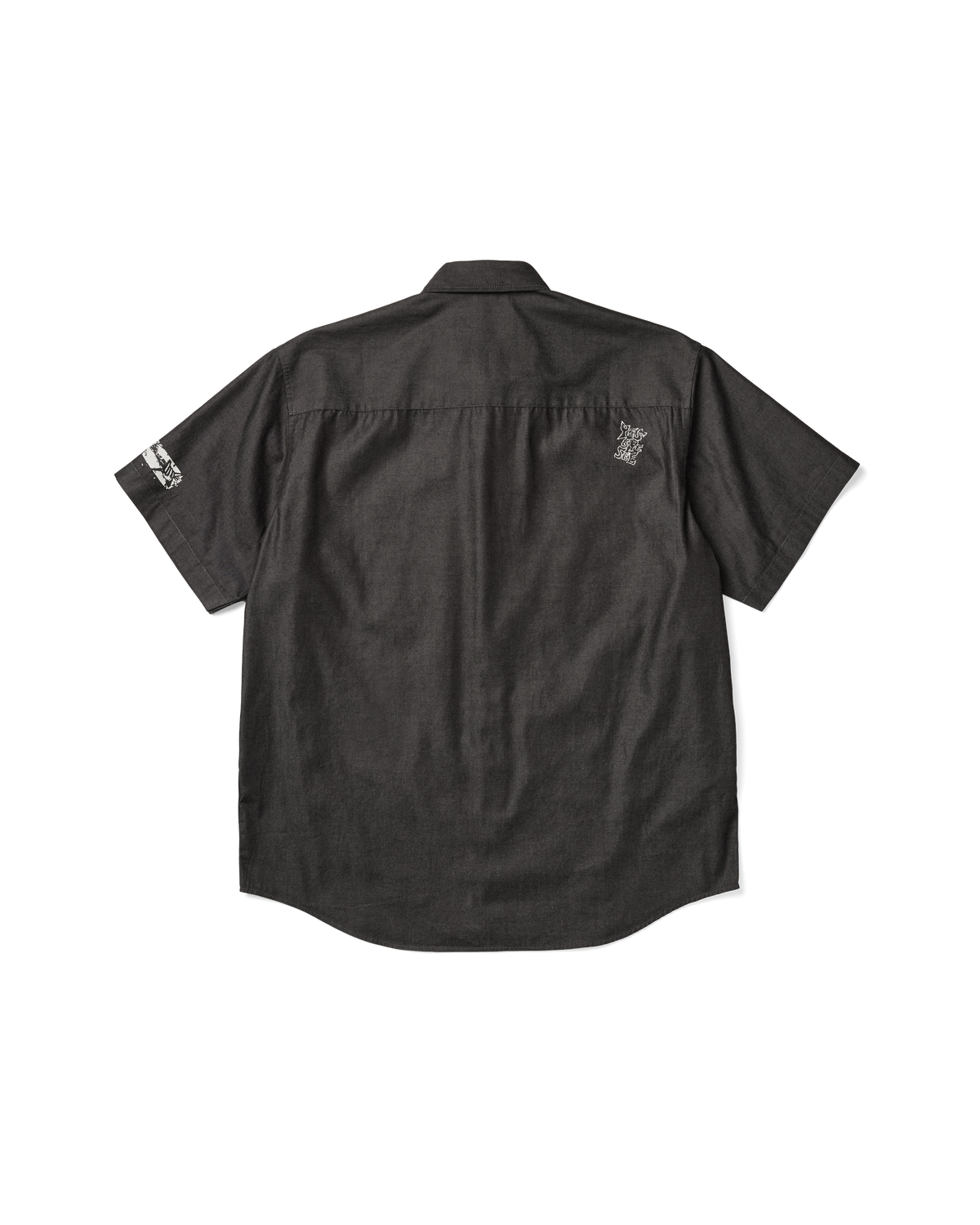 yeseyesee - Y.E.S Doodle Half Shirt (Black) product image 2 | TRAB K-Fashion Australia