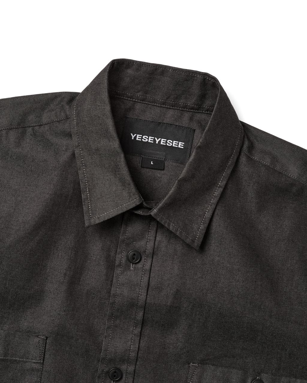 yeseyesee - Y.E.S Doodle Half Shirt (Black) product image 5 | TRAB K-Fashion Australia