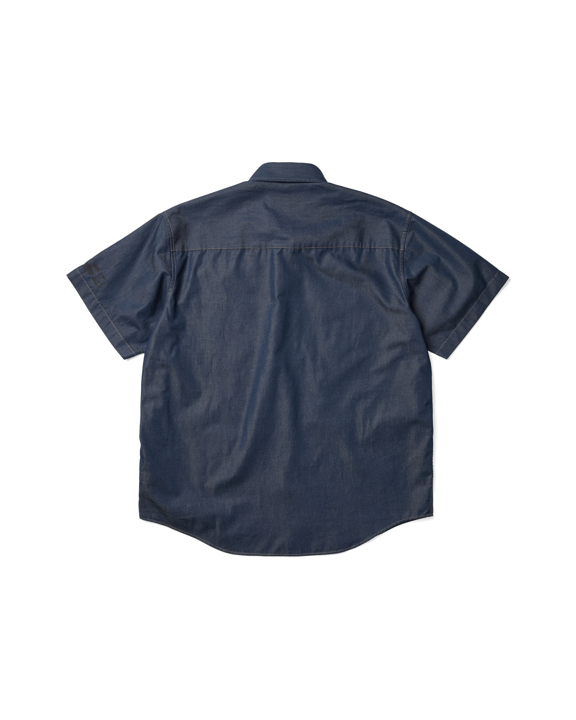yeseyesee - Y.E.S Doodle Half Shirt (Indigo) product image 2 | TRAB K-Fashion Australia