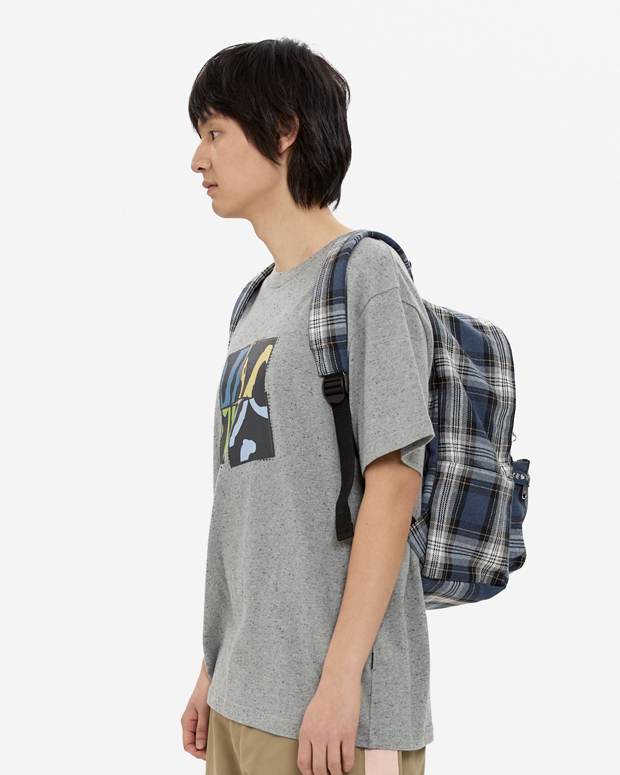 yeseyesee - Y.E.S Dot Logo Daypack (Navy) product image 6 | TRAB K-Fashion Australia