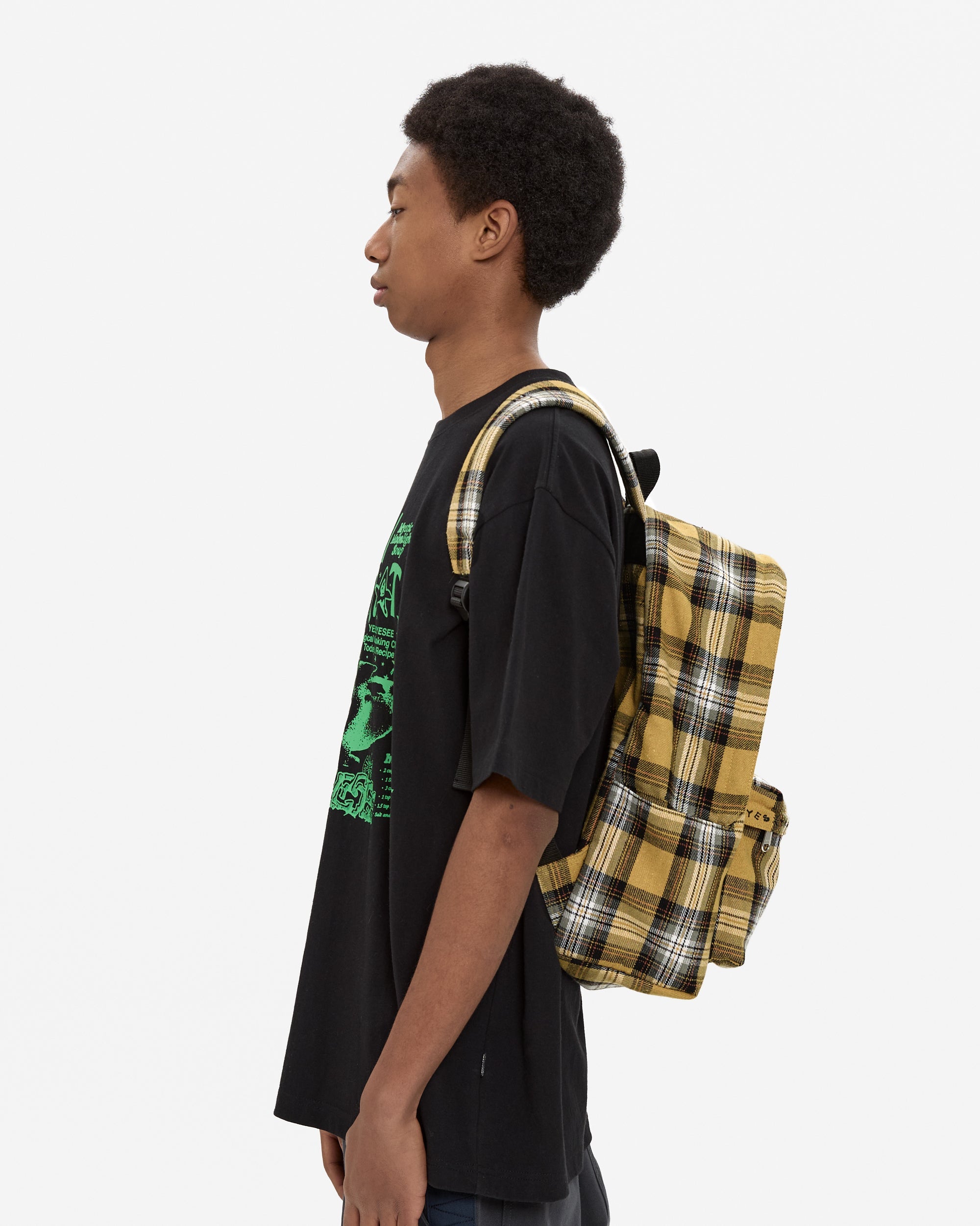 yeseyesee - Y.E.S Dot Logo Daypack (Yellow) product image 7 | TRAB K-Fashion Australia