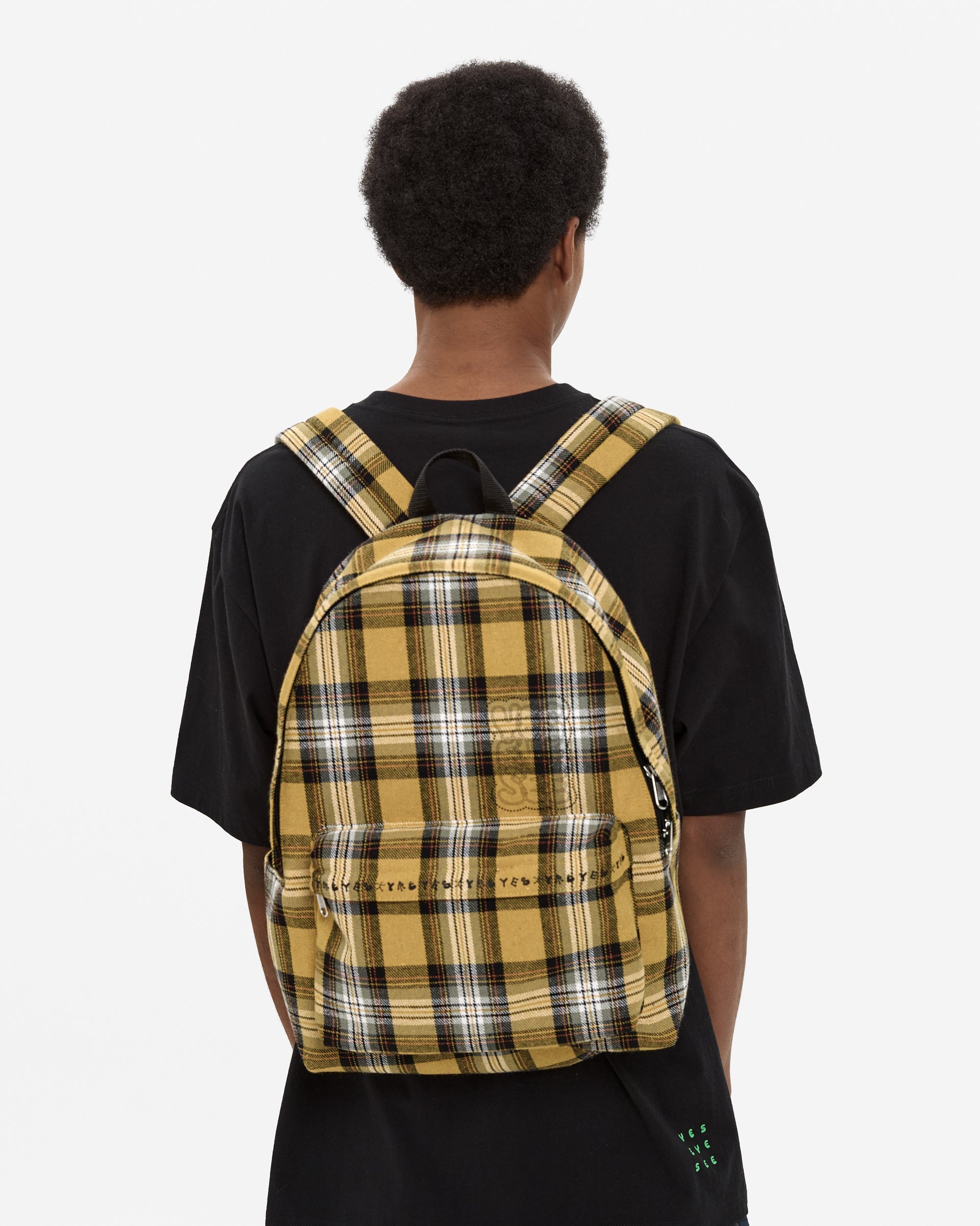 yeseyesee - Y.E.S Dot Logo Daypack (Yellow) product image 8 | TRAB K-Fashion Australia
