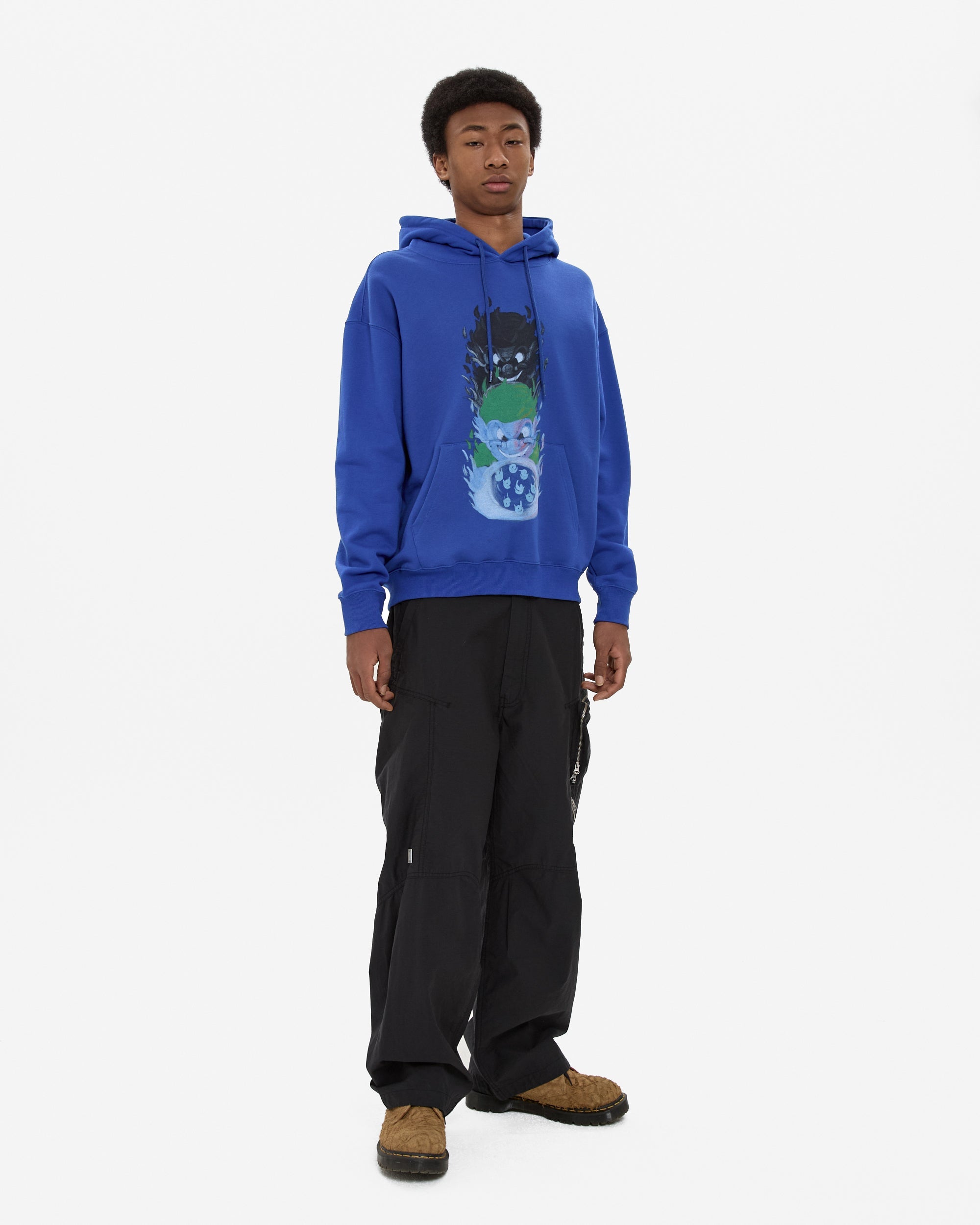 yeseyesee - Y.E.S Goblin Hoodie (Blue) product image 9 | TRAB K-Fashion Australia