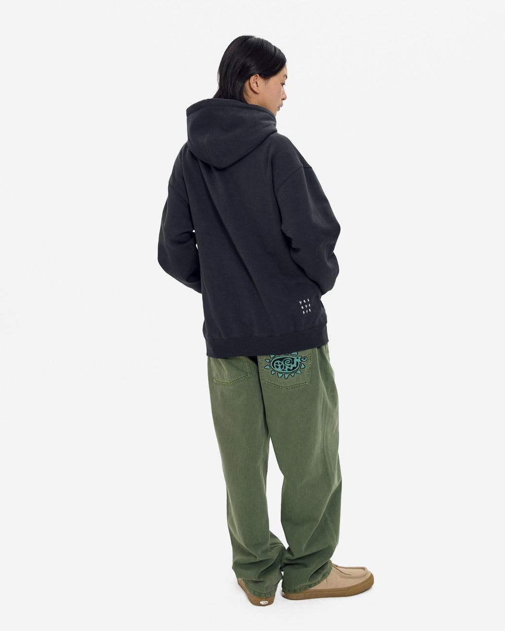 yeseyesee - Y.E.S Goblin Hoodie (Charcoal) product image 8 | TRAB K-Fashion Australia
