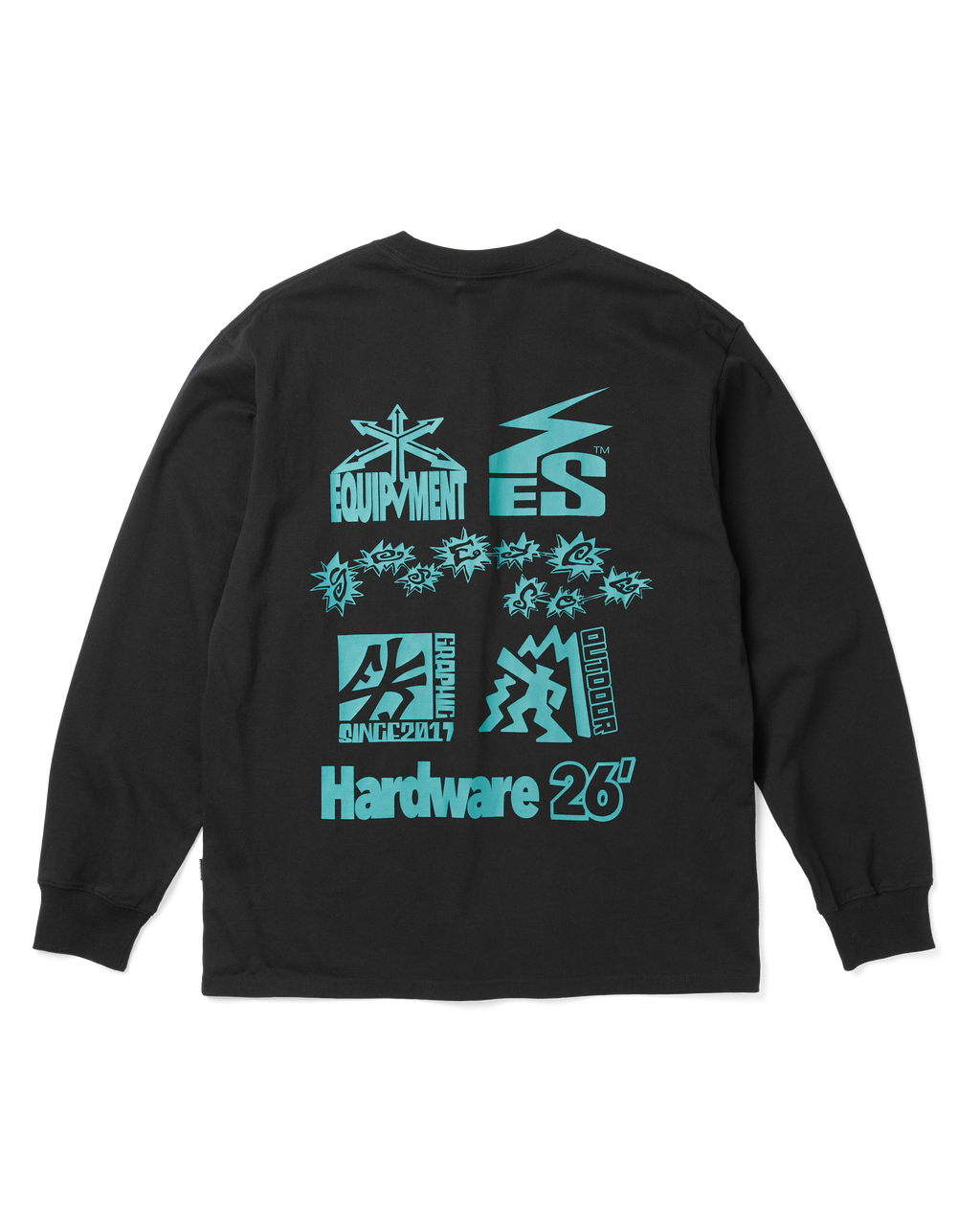 yeseyesee - Y.E.S Hardware 26 L/S (Black) product image 2 | TRAB K-Fashion Australia
