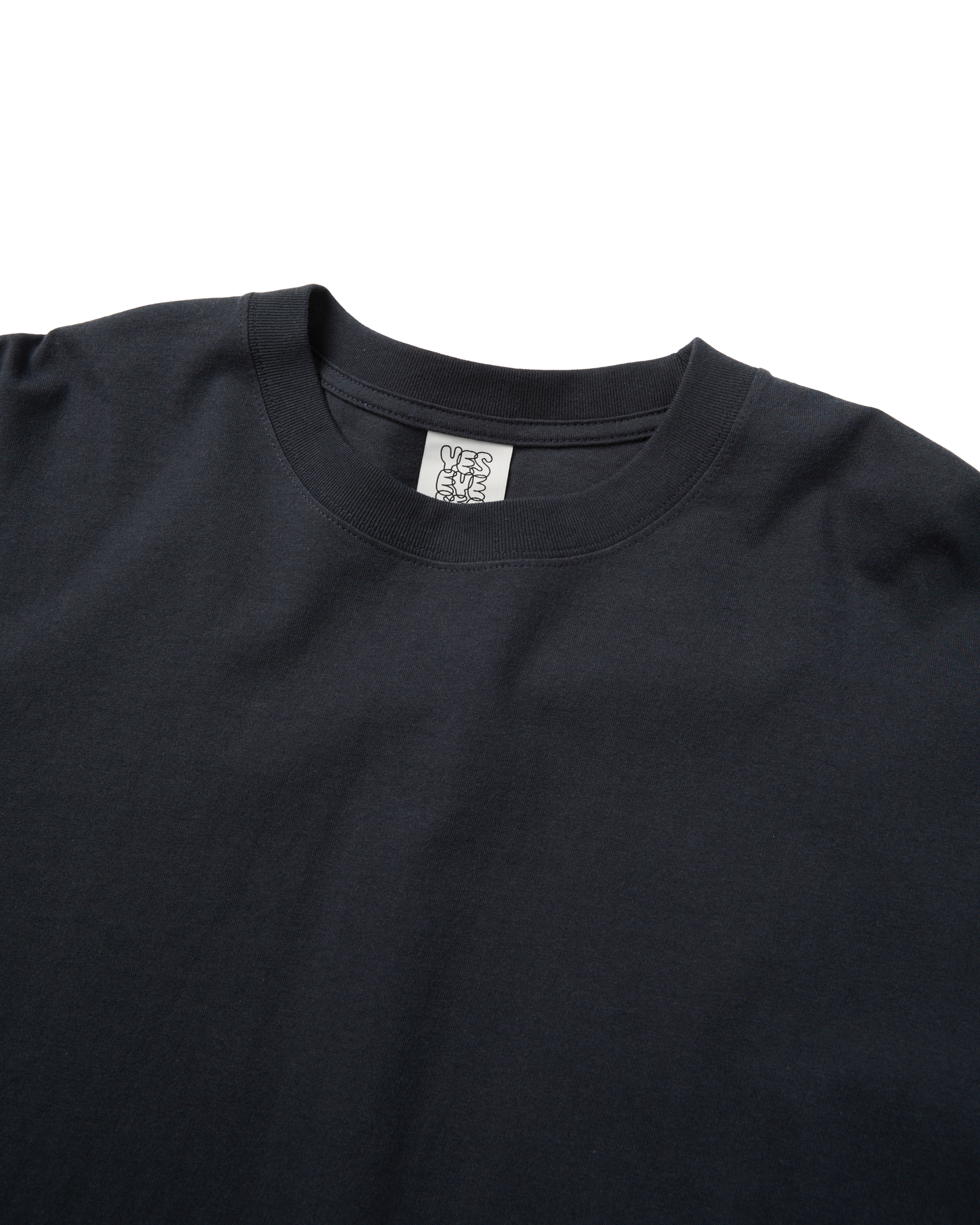 yeseyesee - Y.E.S Jacquard Stripe Layerd L/S (Charcoal) product image 3 | TRAB K-Fashion Australia