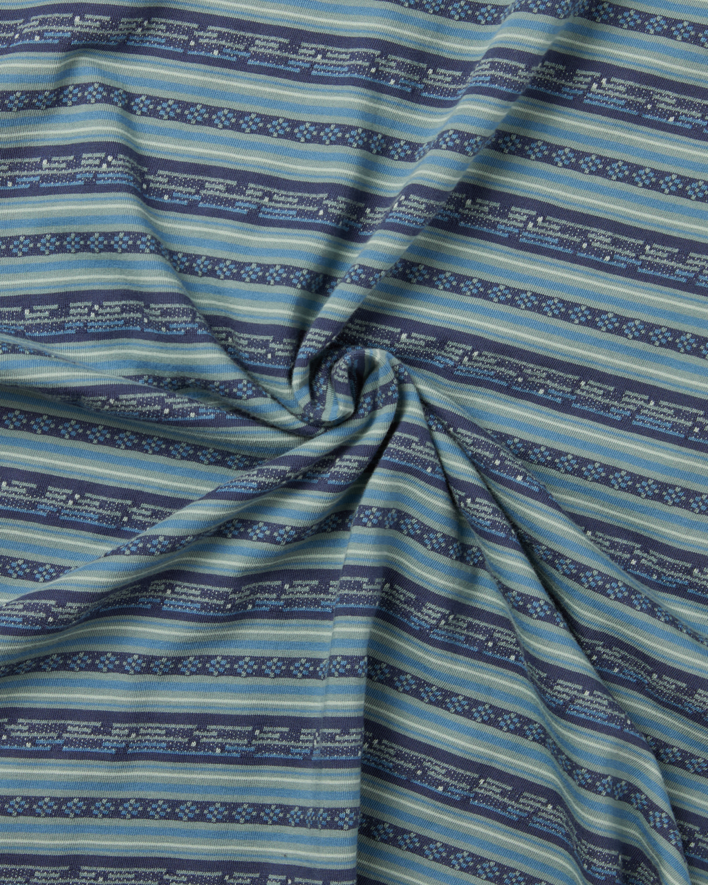 yeseyesee - Y.E.S Jacquard Stripe Tee (Blue) product image 5 | TRAB K-Fashion Australia