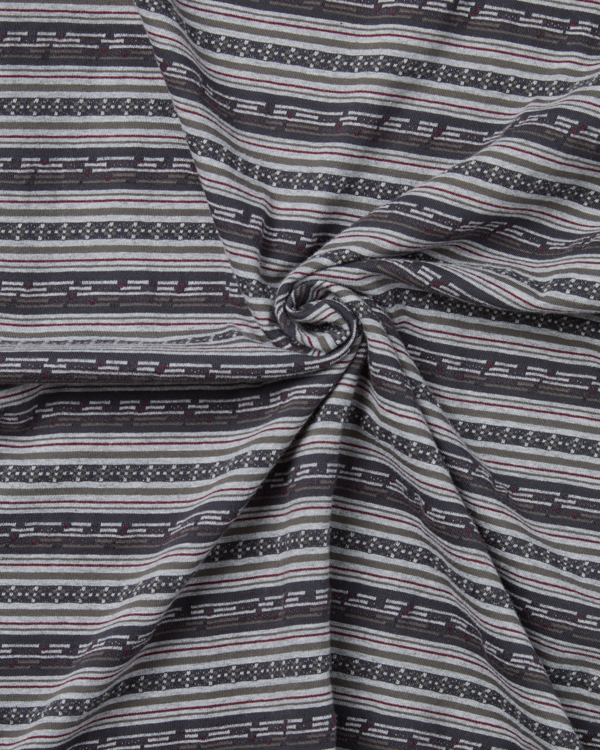 yeseyesee - Y.E.S Jacquard Stripe Tee (Charcoal) product image 5 | TRAB K-Fashion Australia