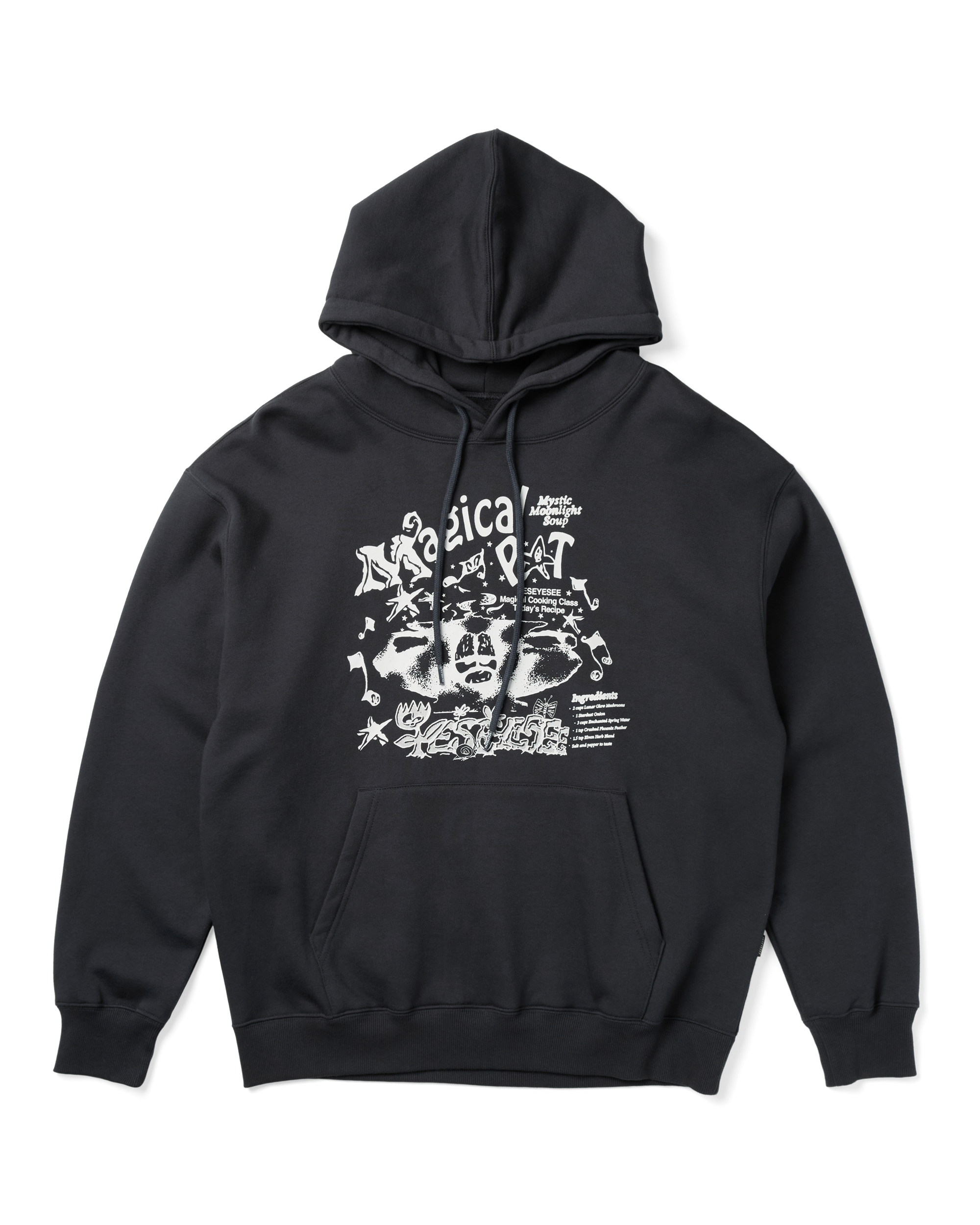 yeseyesee - Y.E.S Magical Hoodie (Charcoal) product image 1 | TRAB K-Fashion Australia