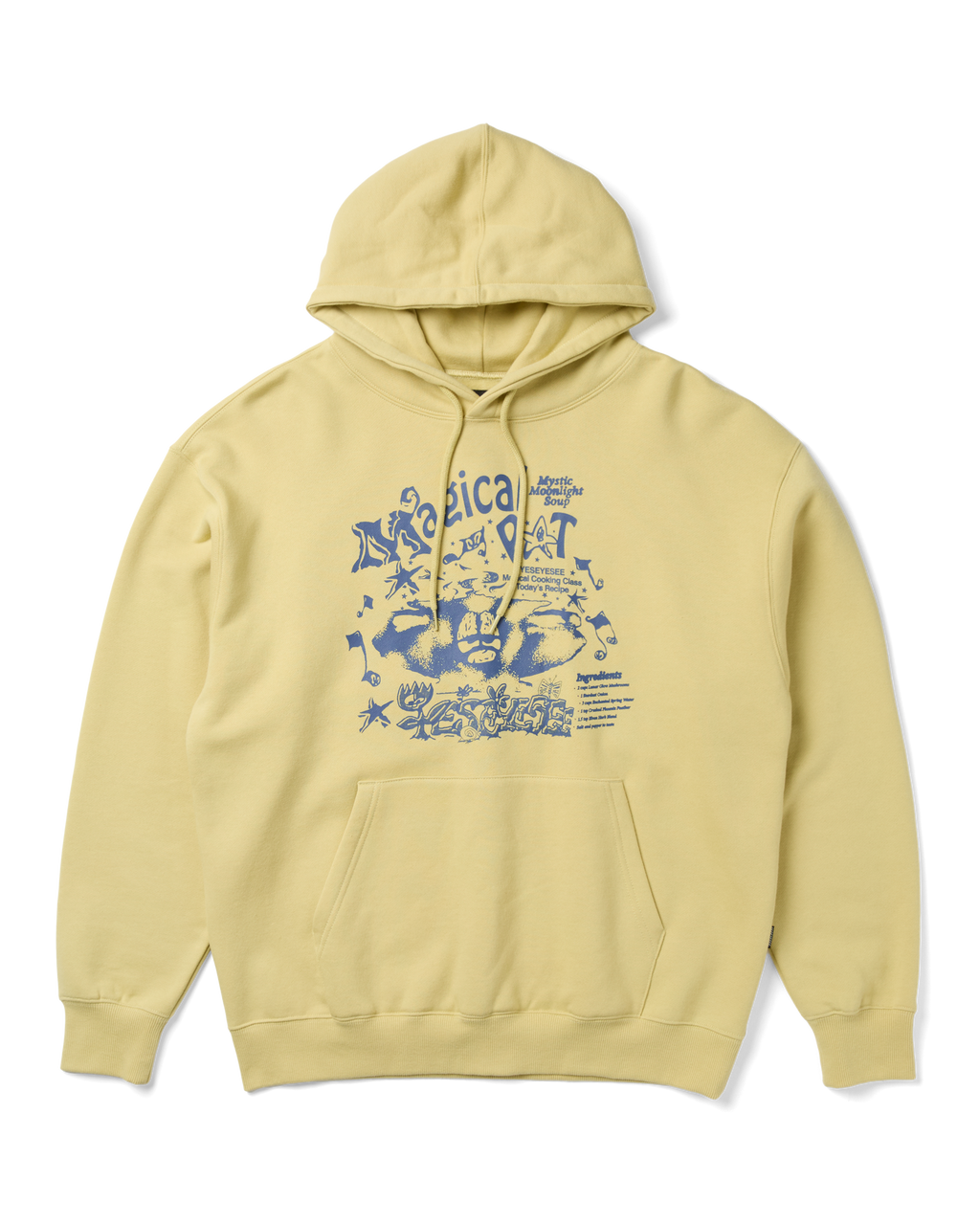 yeseyesee - Y.E.S Magical Hoodie (Light Mustard) product image 1 | TRAB K-Fashion Australia