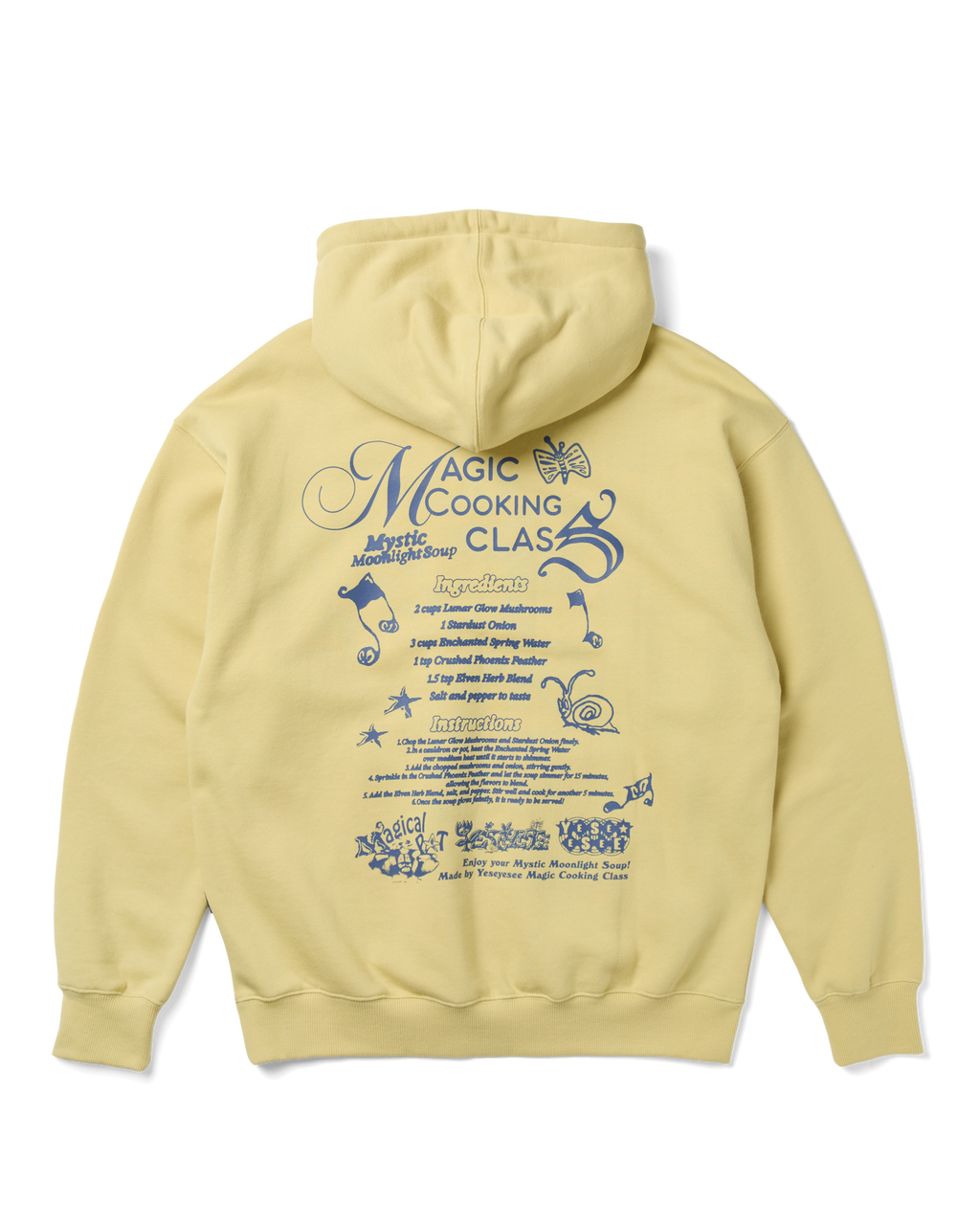 yeseyesee - Y.E.S Magical Hoodie (Light Mustard) product image 2 | TRAB K-Fashion Australia