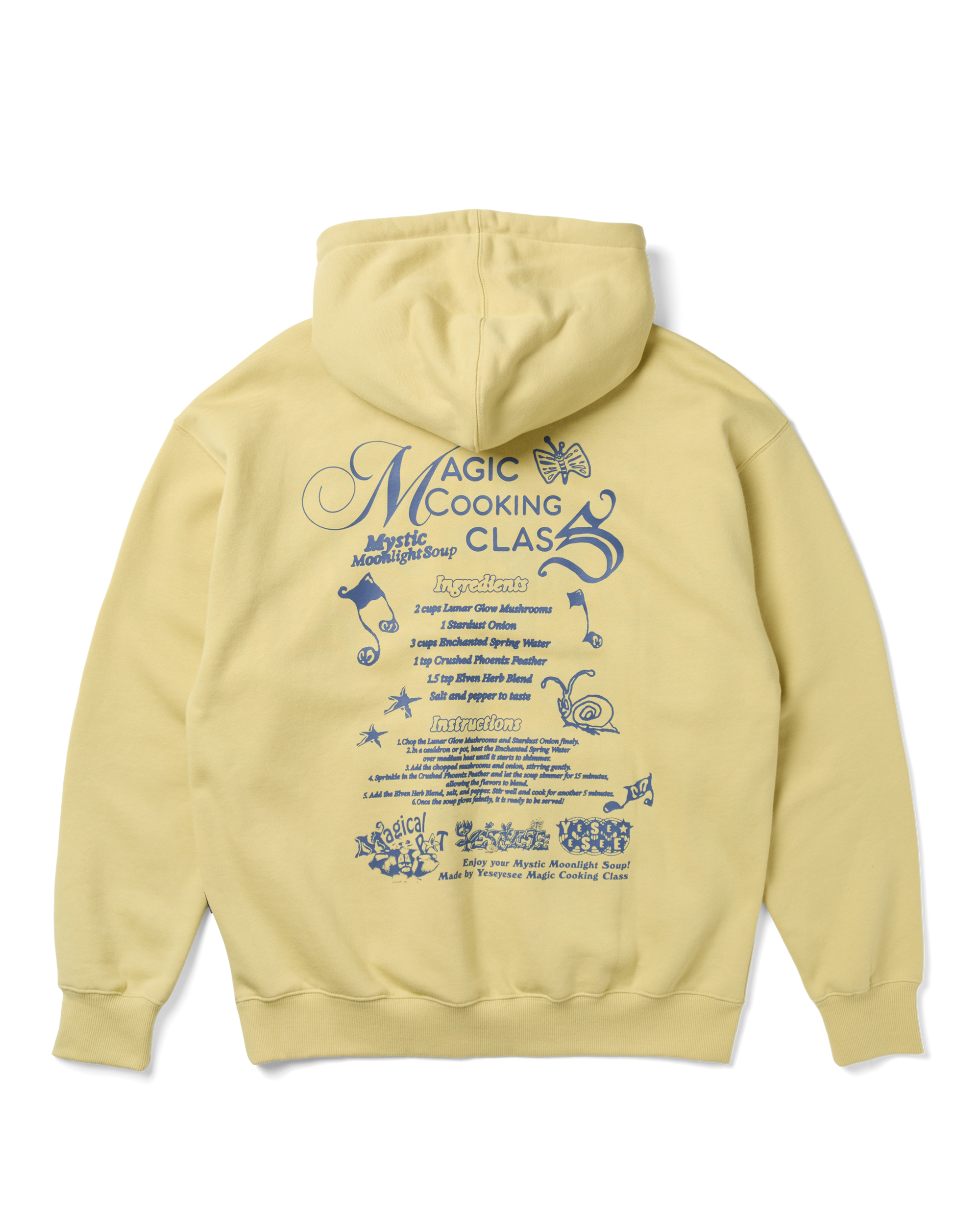 yeseyesee - Y.E.S Magical Hoodie (Light Mustard) product image 2 | TRAB K-Fashion Australia