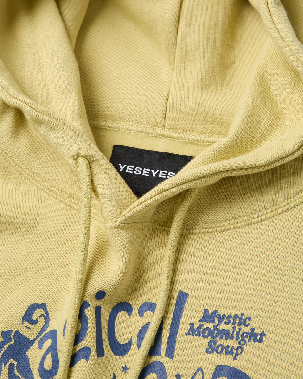 yeseyesee - Y.E.S Magical Hoodie (Light Mustard) product image 3 | TRAB K-Fashion Australia