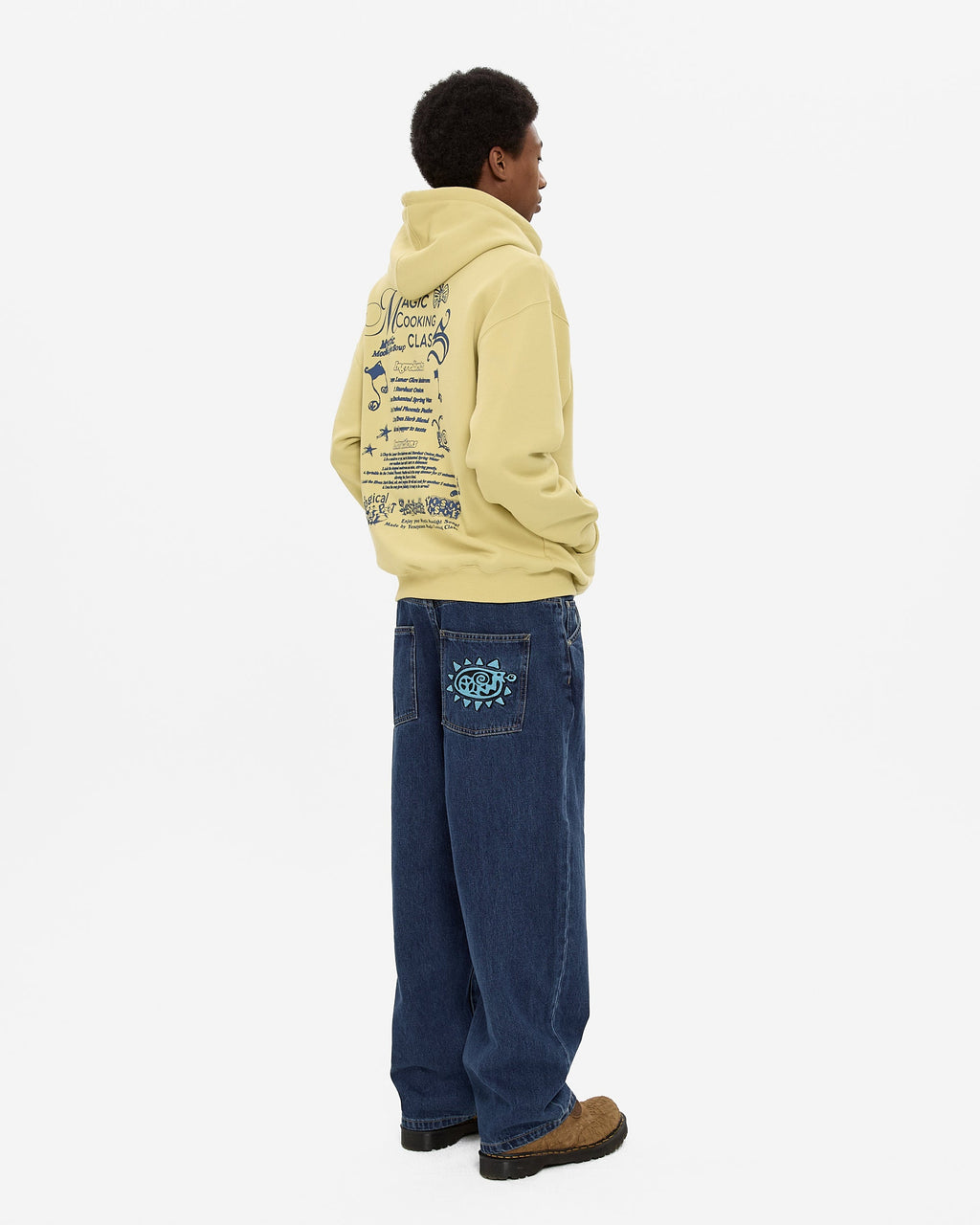 yeseyesee - Y.E.S Magical Hoodie (Light Mustard) product image 8 | TRAB K-Fashion Australia