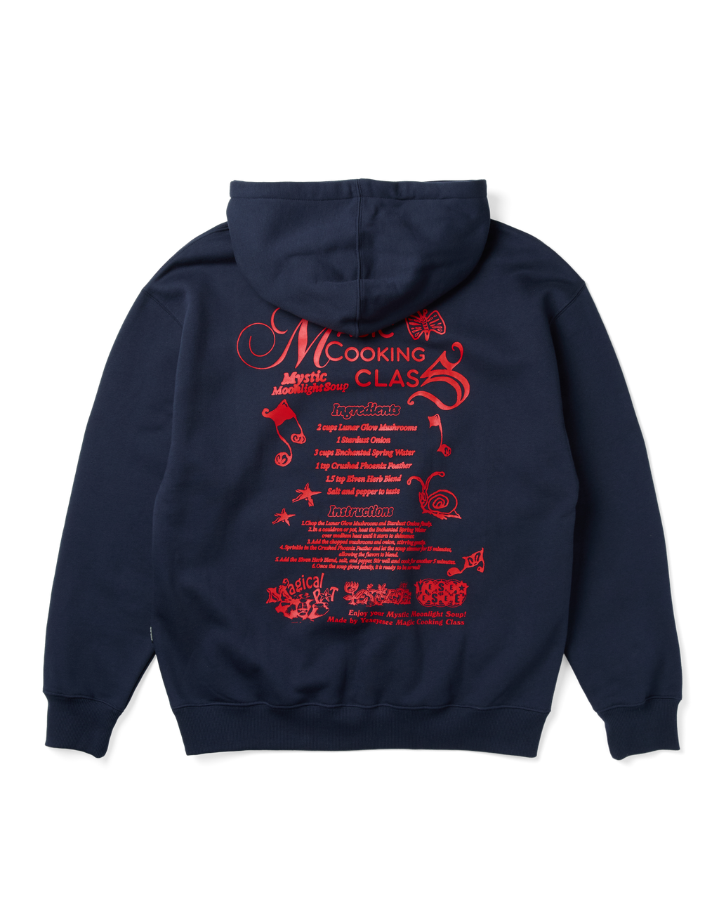 yeseyesee - Y.E.S Magical Hoodie (Navy) product image 2 | TRAB K-Fashion Australia