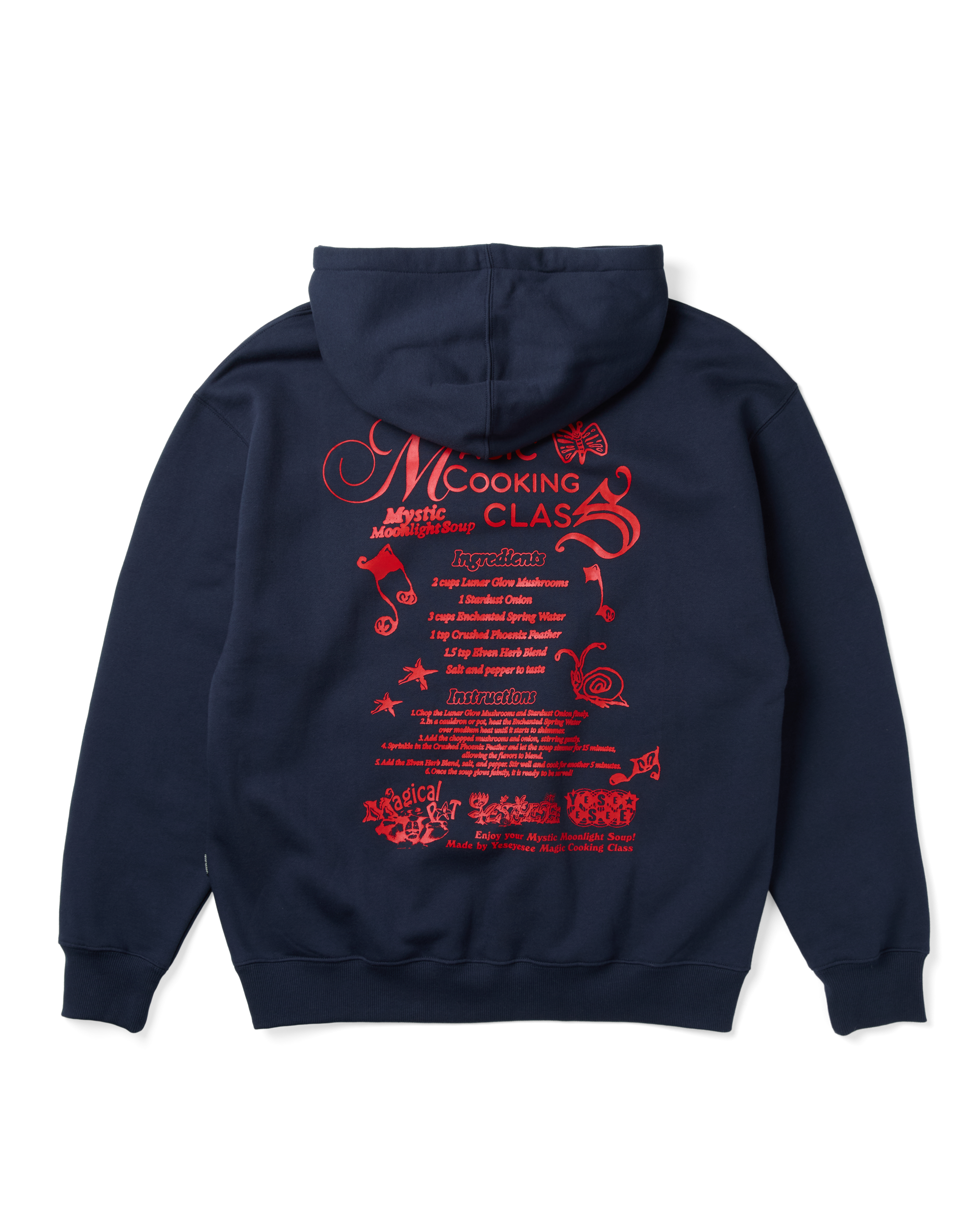 yeseyesee - Y.E.S Magical Hoodie (Navy) product image 2 | TRAB K-Fashion Australia