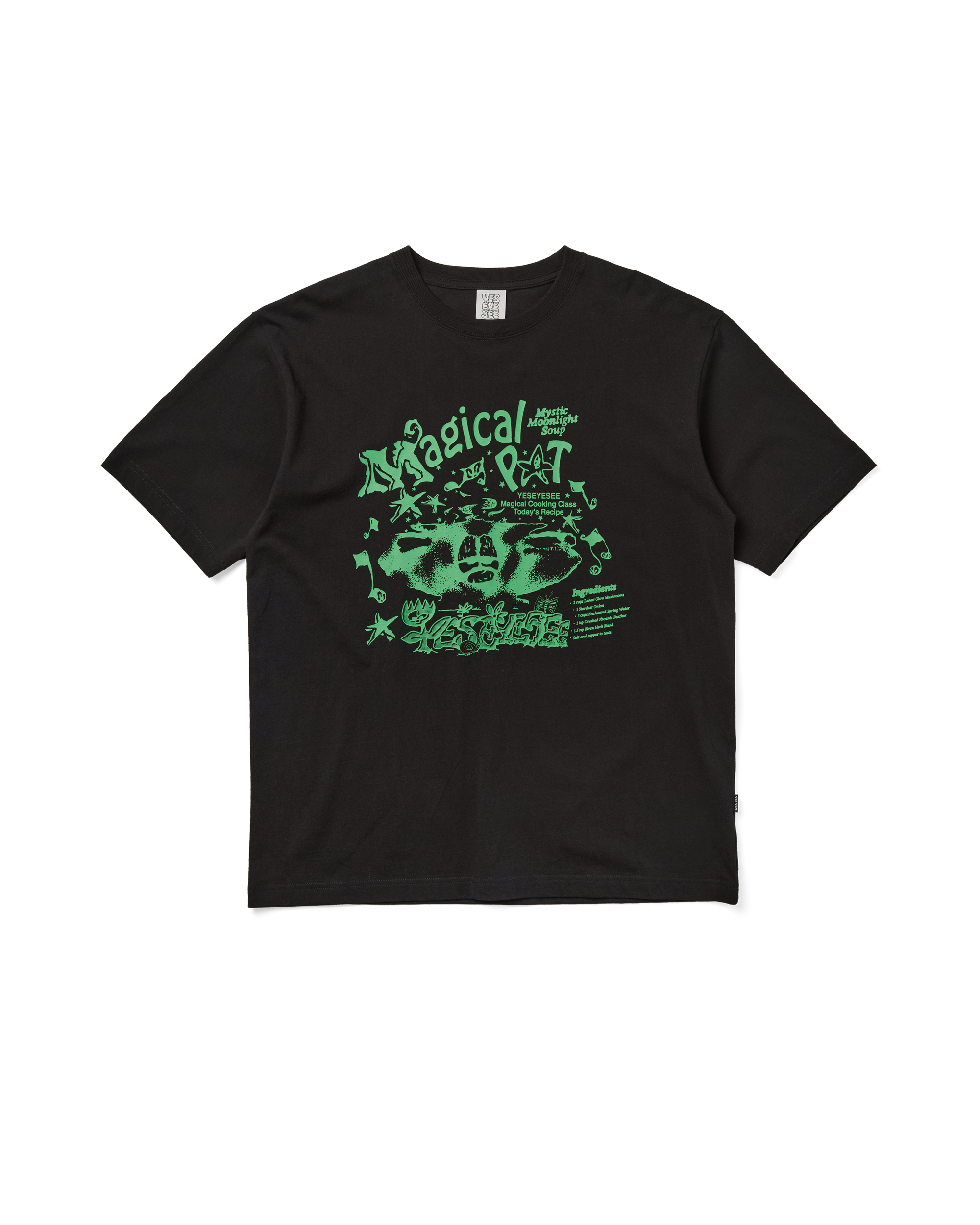 yeseyesee - Y.E.S Magical Tee (Black) product image 1 | TRAB K-Fashion Australia