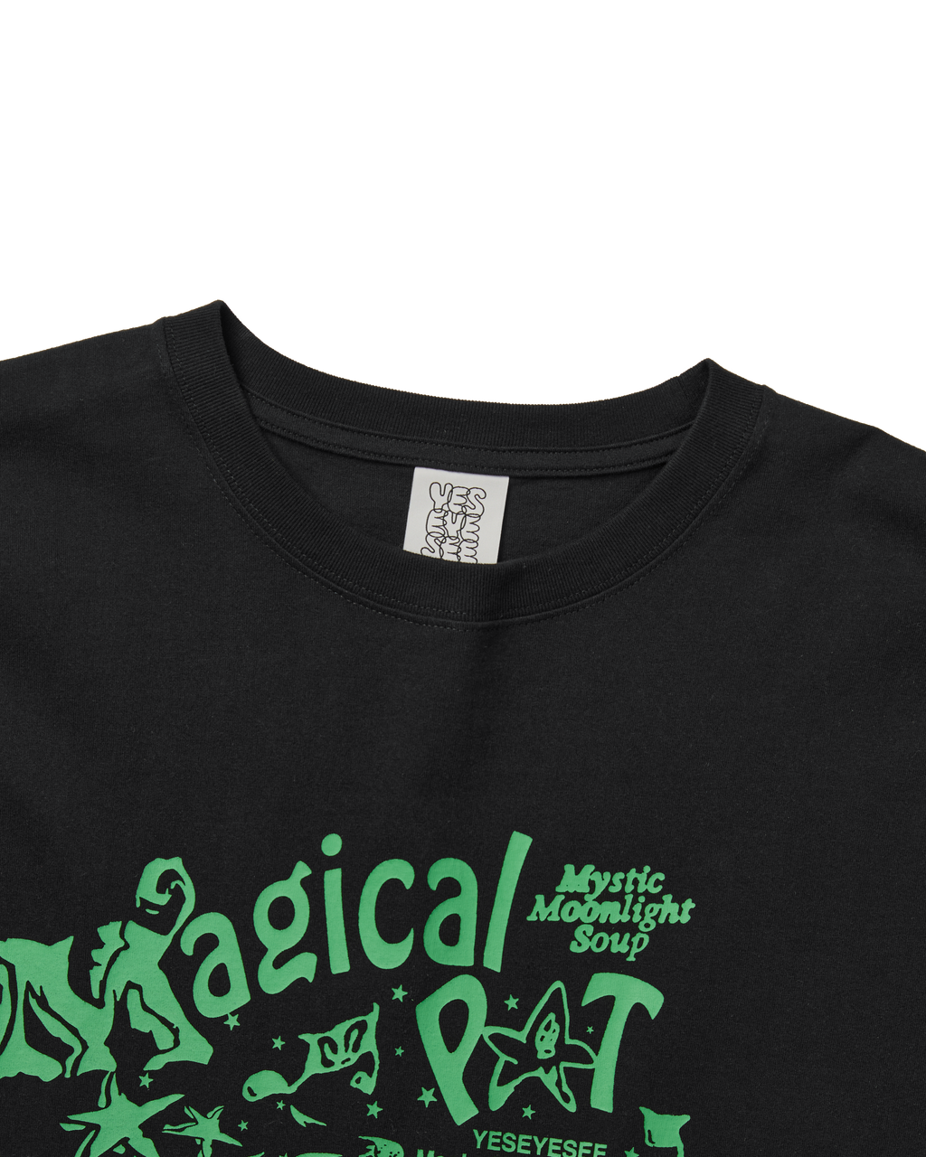 yeseyesee - Y.E.S Magical Tee (Black) product image 3 | TRAB K-Fashion Australia