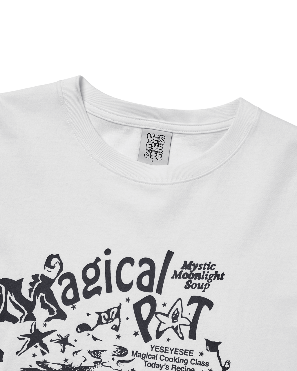 yeseyesee - Y.E.S Magical Tee (White) product image 3 | TRAB K-Fashion Australia