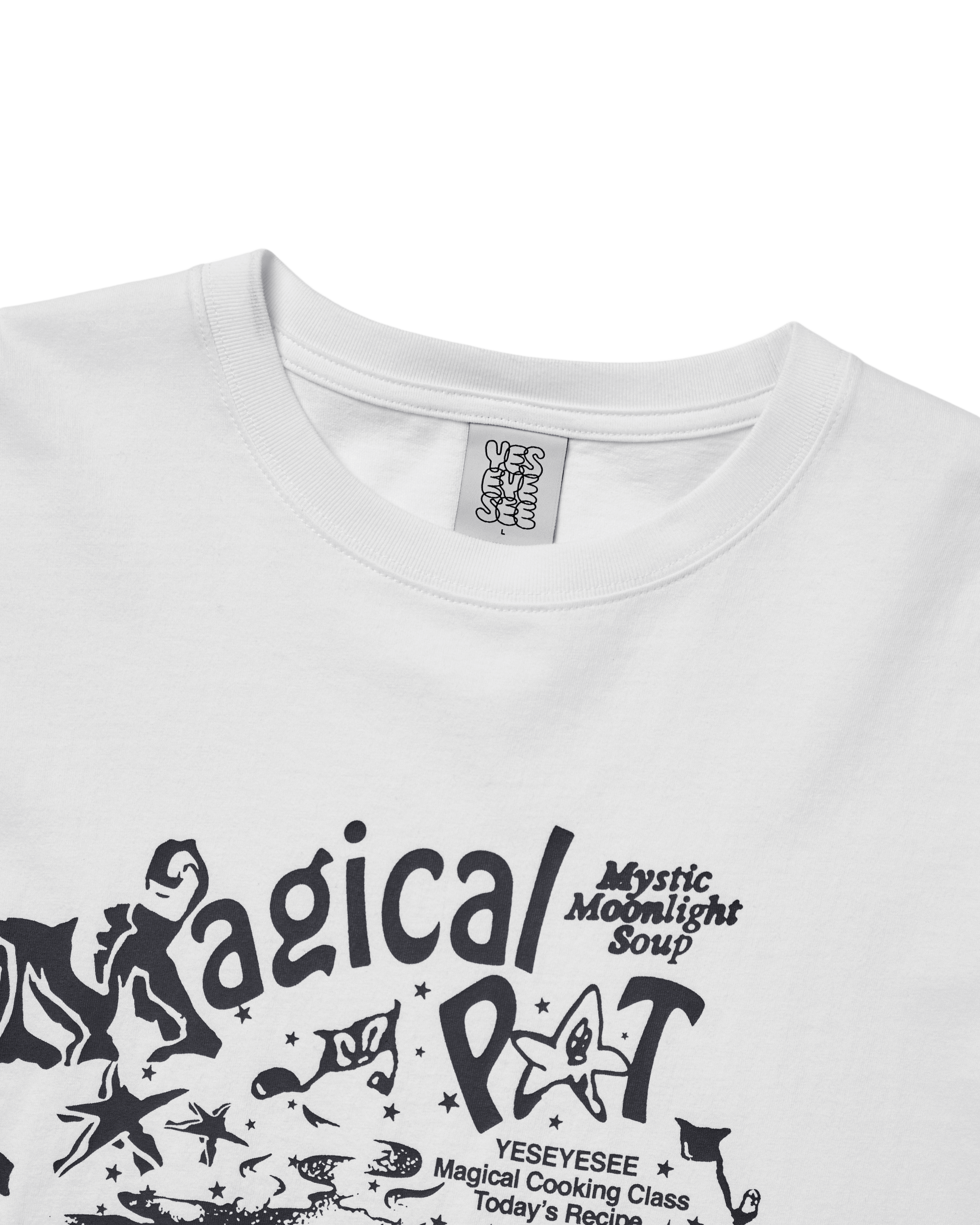 yeseyesee - Y.E.S Magical Tee (White) product image 3 | TRAB K-Fashion Australia