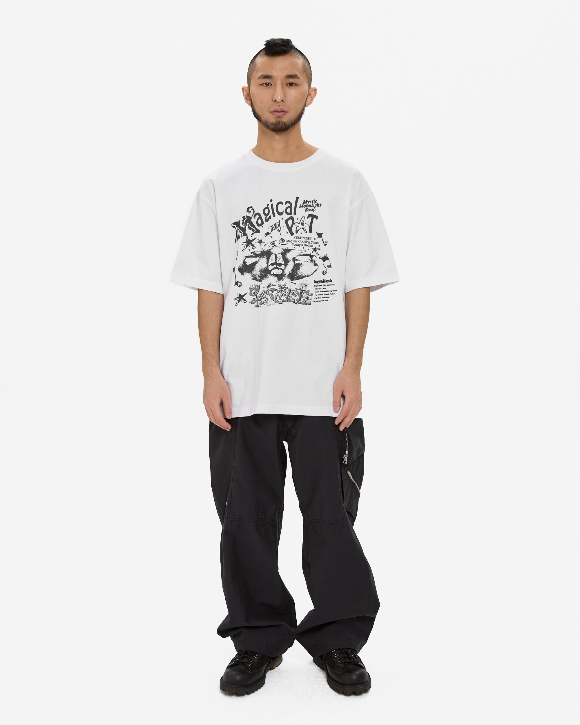 yeseyesee - Y.E.S Magical Tee (White) product image 7 | TRAB K-Fashion Australia