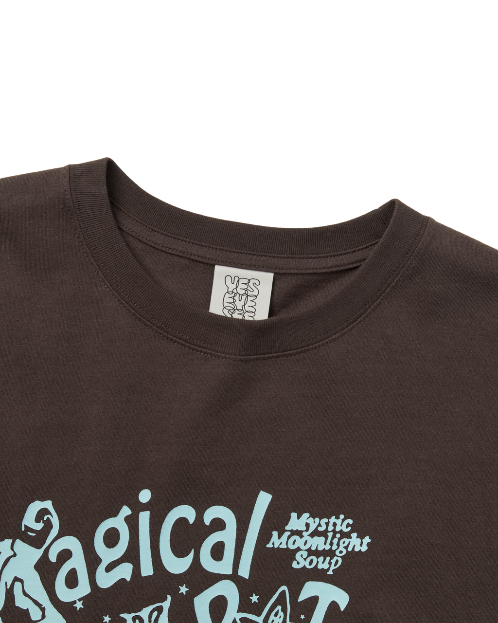 yeseyesee - Y.E.S Magical Tee (Dark Brown) product image 3 | TRAB K-Fashion Australia