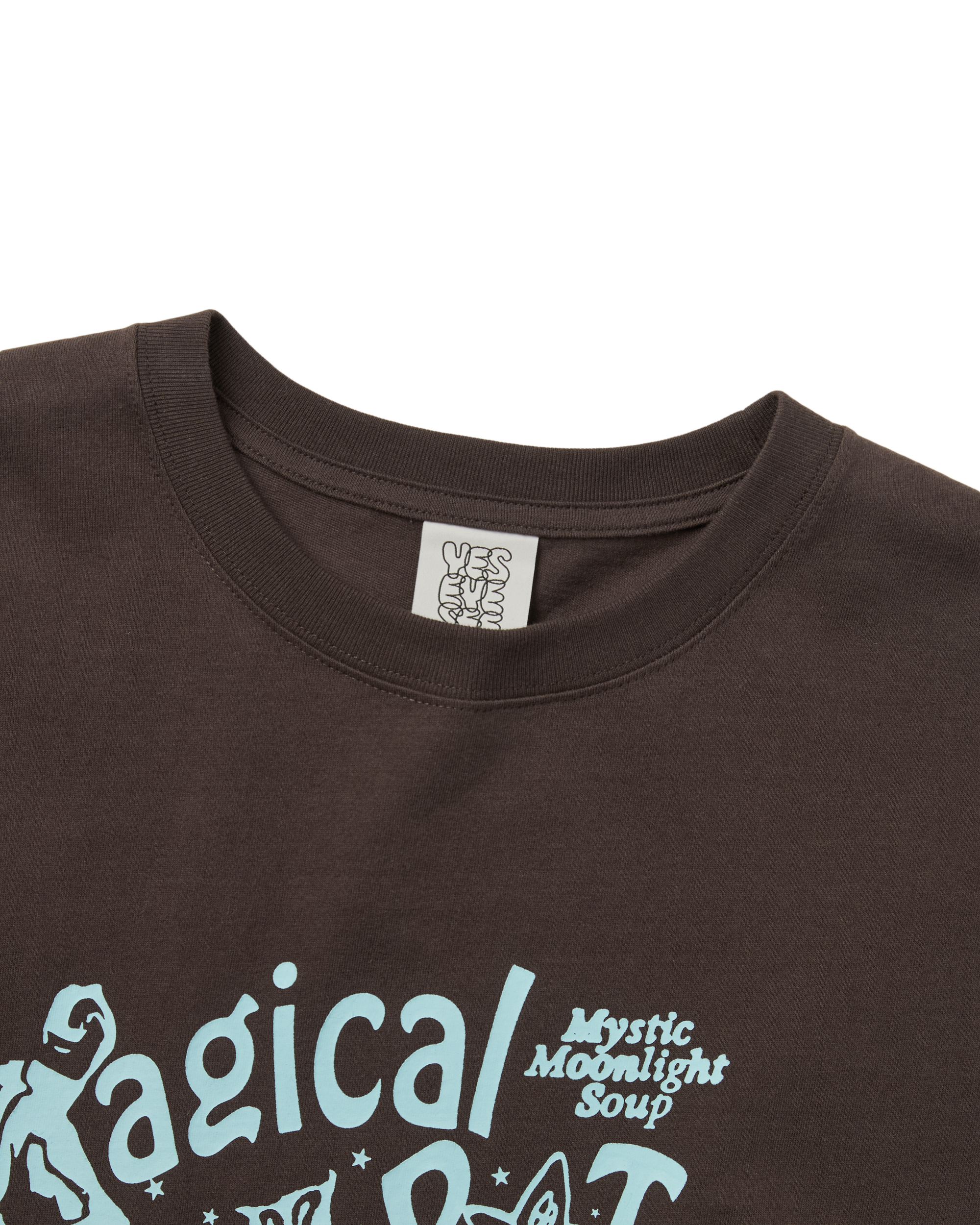 yeseyesee - Y.E.S Magical Tee (Dark Brown) product image 3 | TRAB K-Fashion Australia