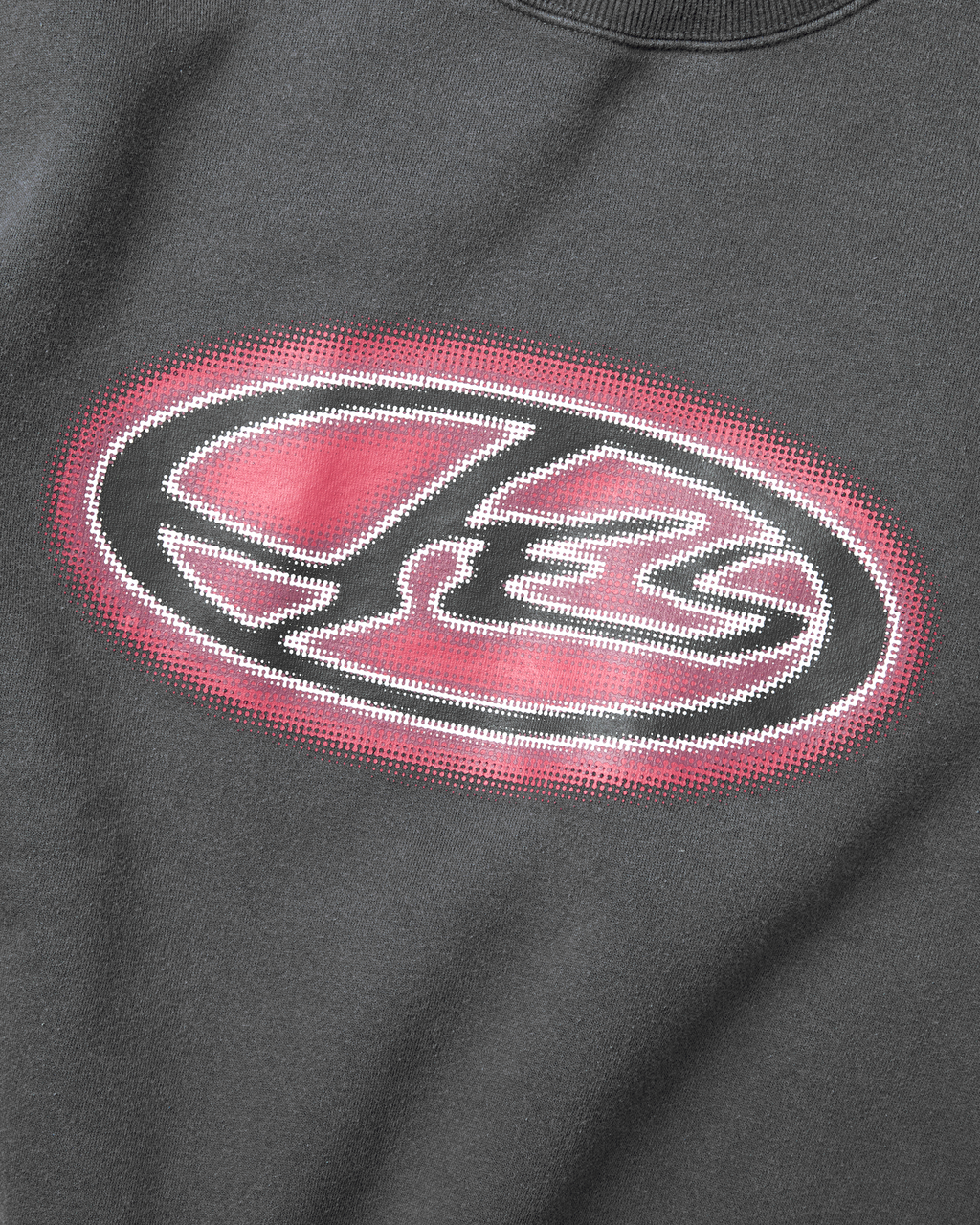 yeseyesee - Y.E.S Oval Logo Sweatshirt (Charcoal) product image 4 | TRAB K-Fashion Australia