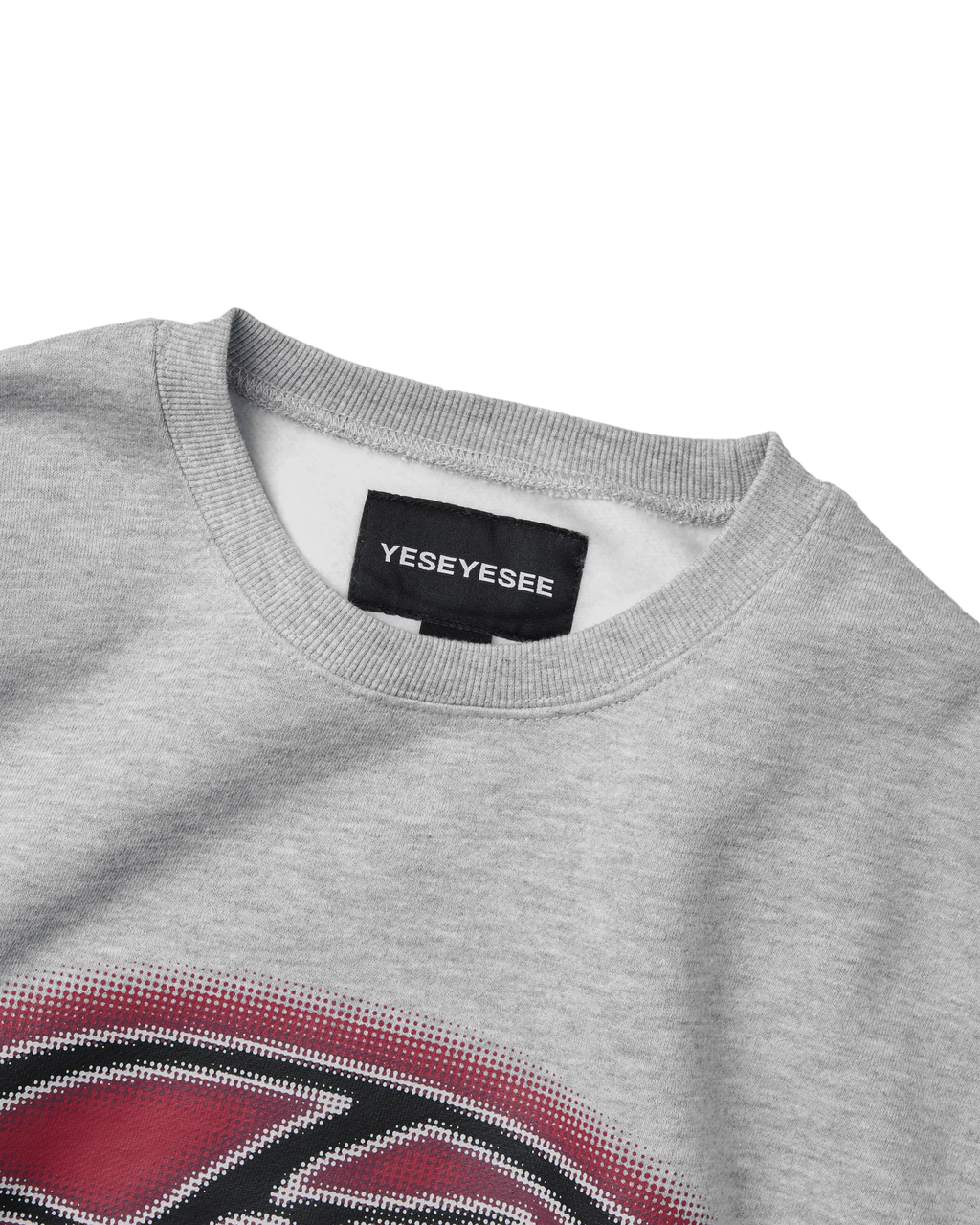 yeseyesee - Y.E.S Oval Logo Sweatshirt (Grey) product image 3 | TRAB K-Fashion Australia
