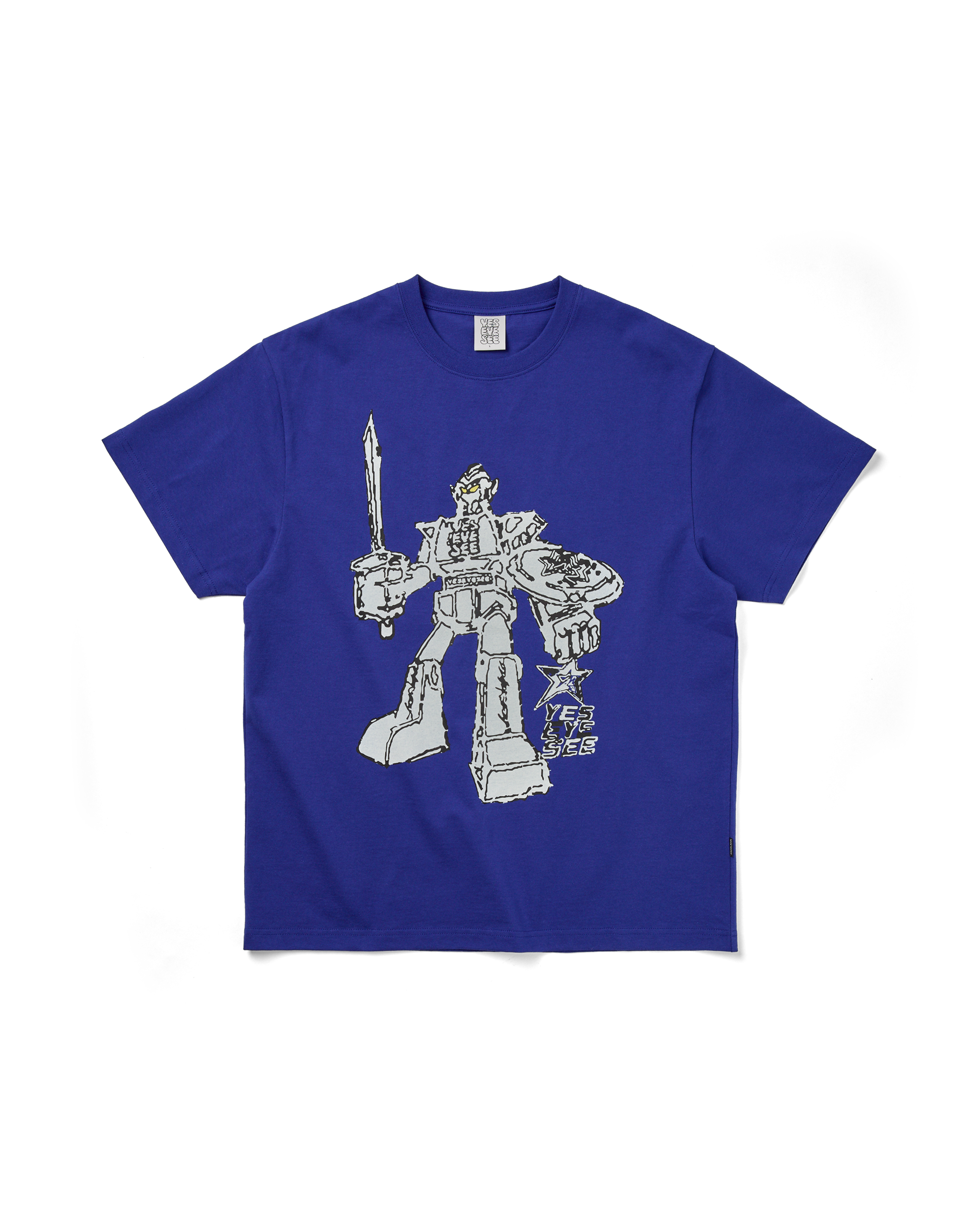yeseyesee - Y.E.S Plamodel Tee (Blue) product image 1 | TRAB K-Fashion Australia