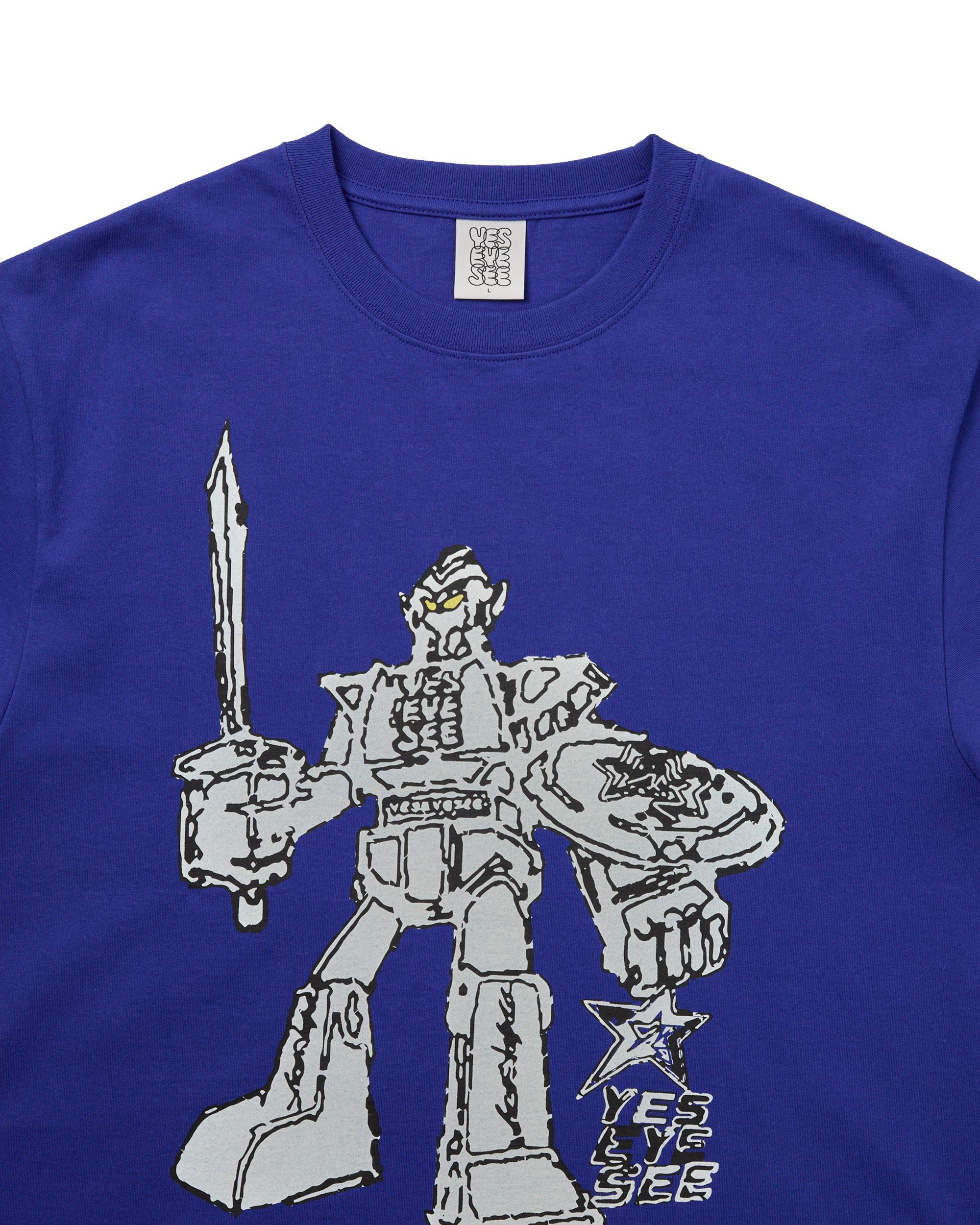 yeseyesee - Y.E.S Plamodel Tee (Blue) product image 3 | TRAB K-Fashion Australia