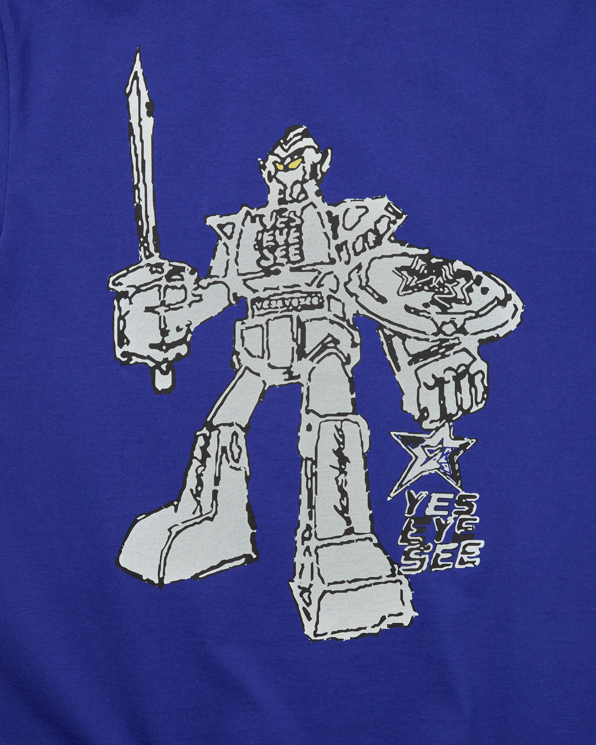 yeseyesee - Y.E.S Plamodel Tee (Blue) product image 4 | TRAB K-Fashion Australia