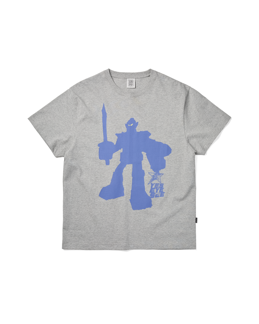 yeseyesee - Y.E.S Plamodel Tee (Grey) product image 1 | TRAB K-Fashion Australia