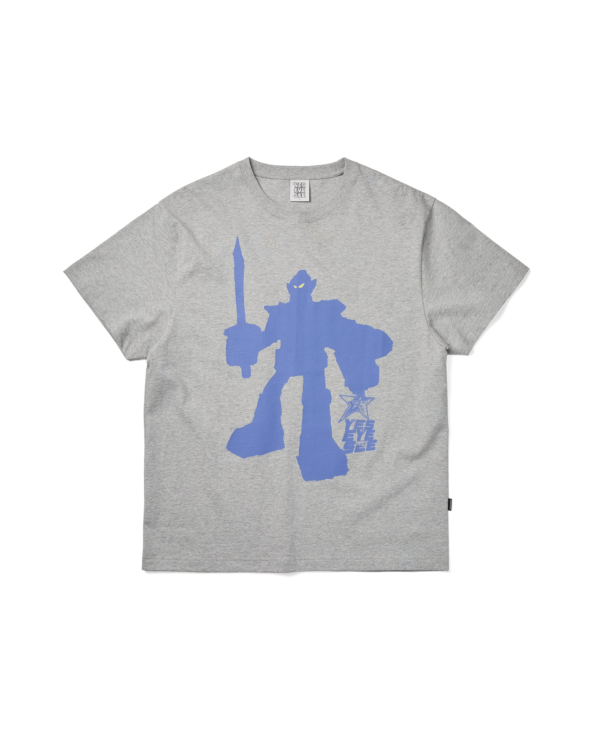 yeseyesee - Y.E.S Plamodel Tee (Grey) product image 1 | TRAB K-Fashion Australia