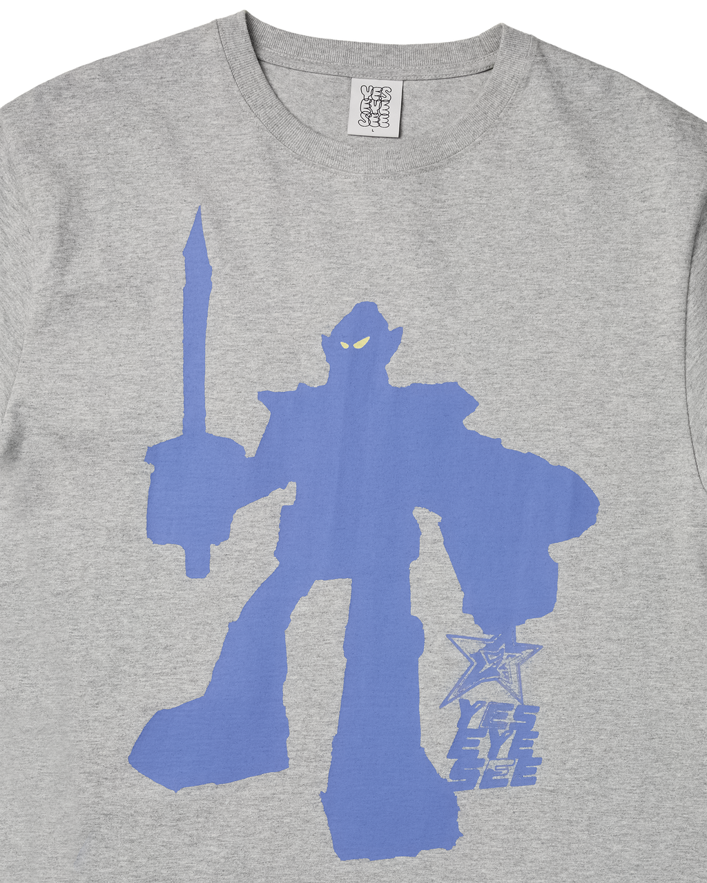 yeseyesee - Y.E.S Plamodel Tee (Grey) product image 3 | TRAB K-Fashion Australia